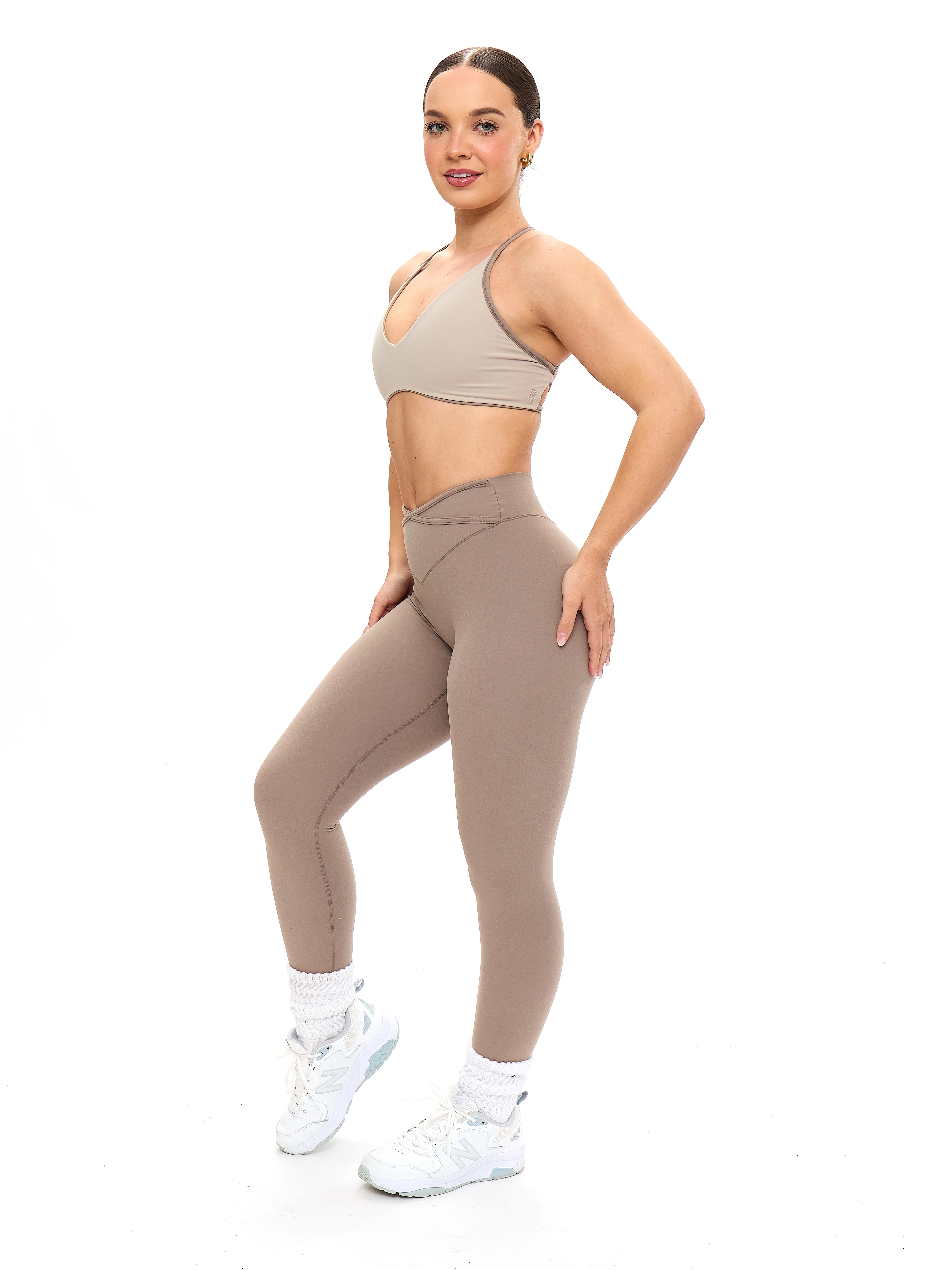 Girlfriend Legging - Chai Latte - Image 4