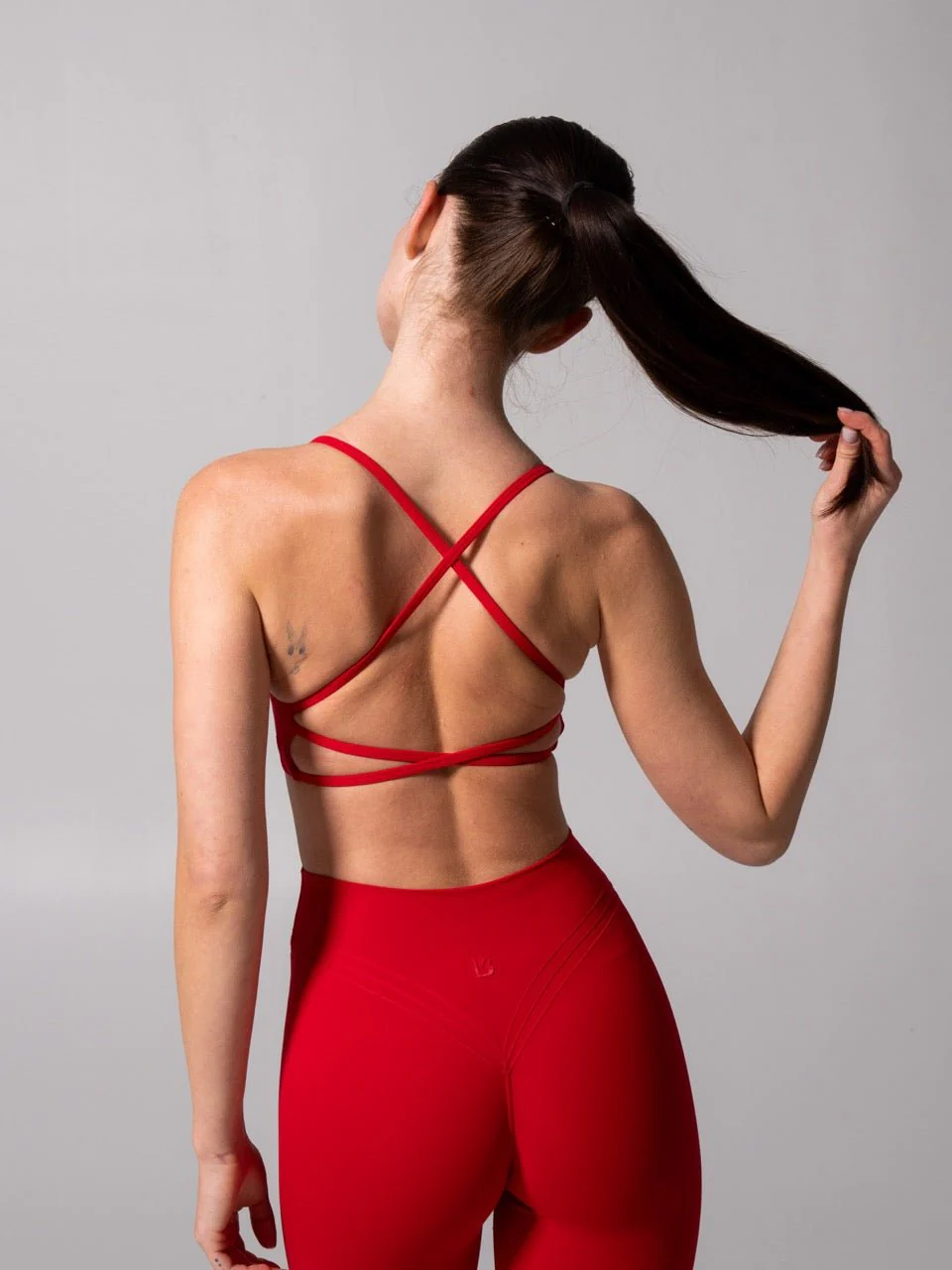Girlfriend Reversible Sports Bra - Lipstick Red and Miami Vice - Image 9