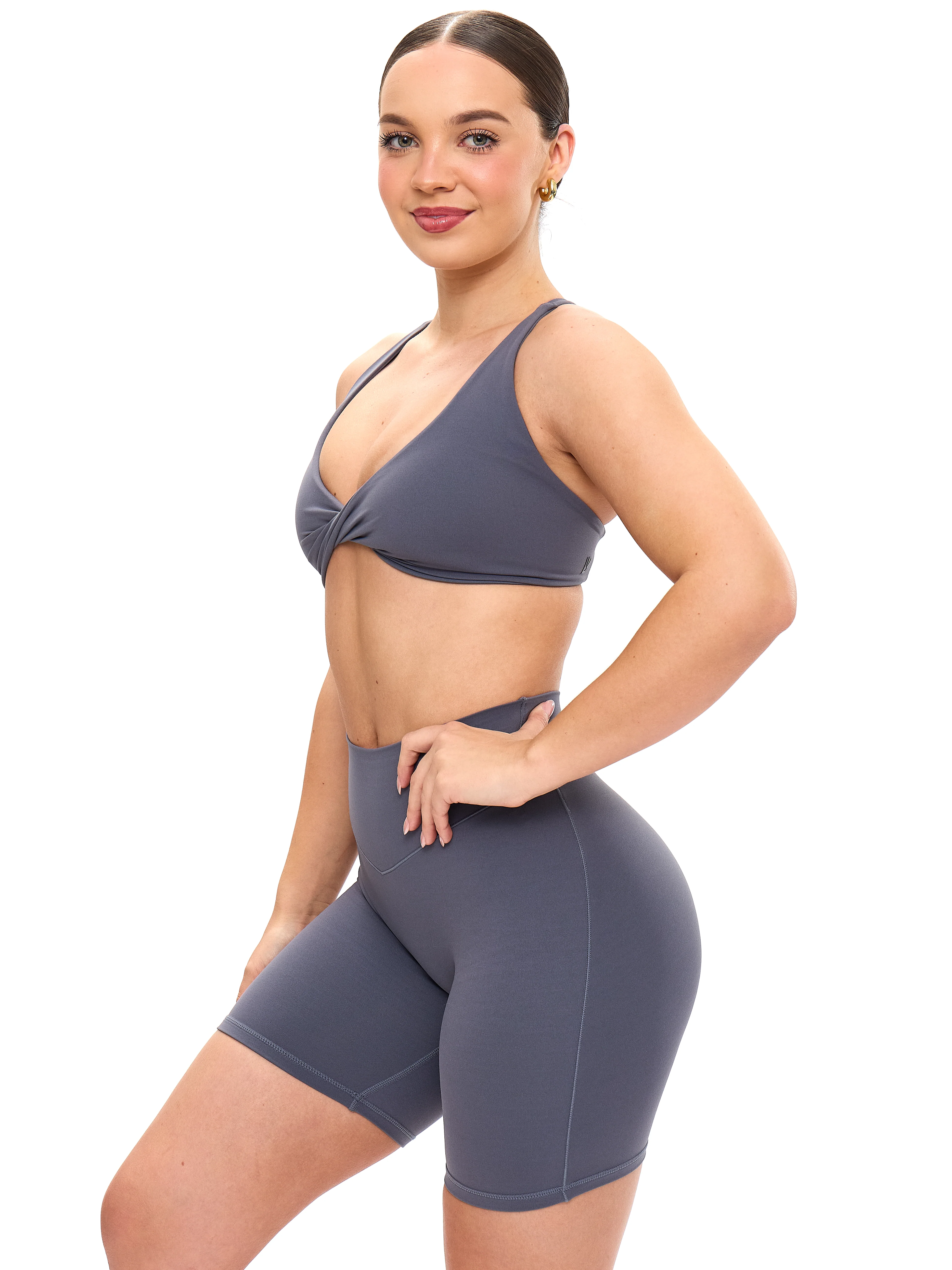Glow Sports Bra - Blue Steel - Image 5
