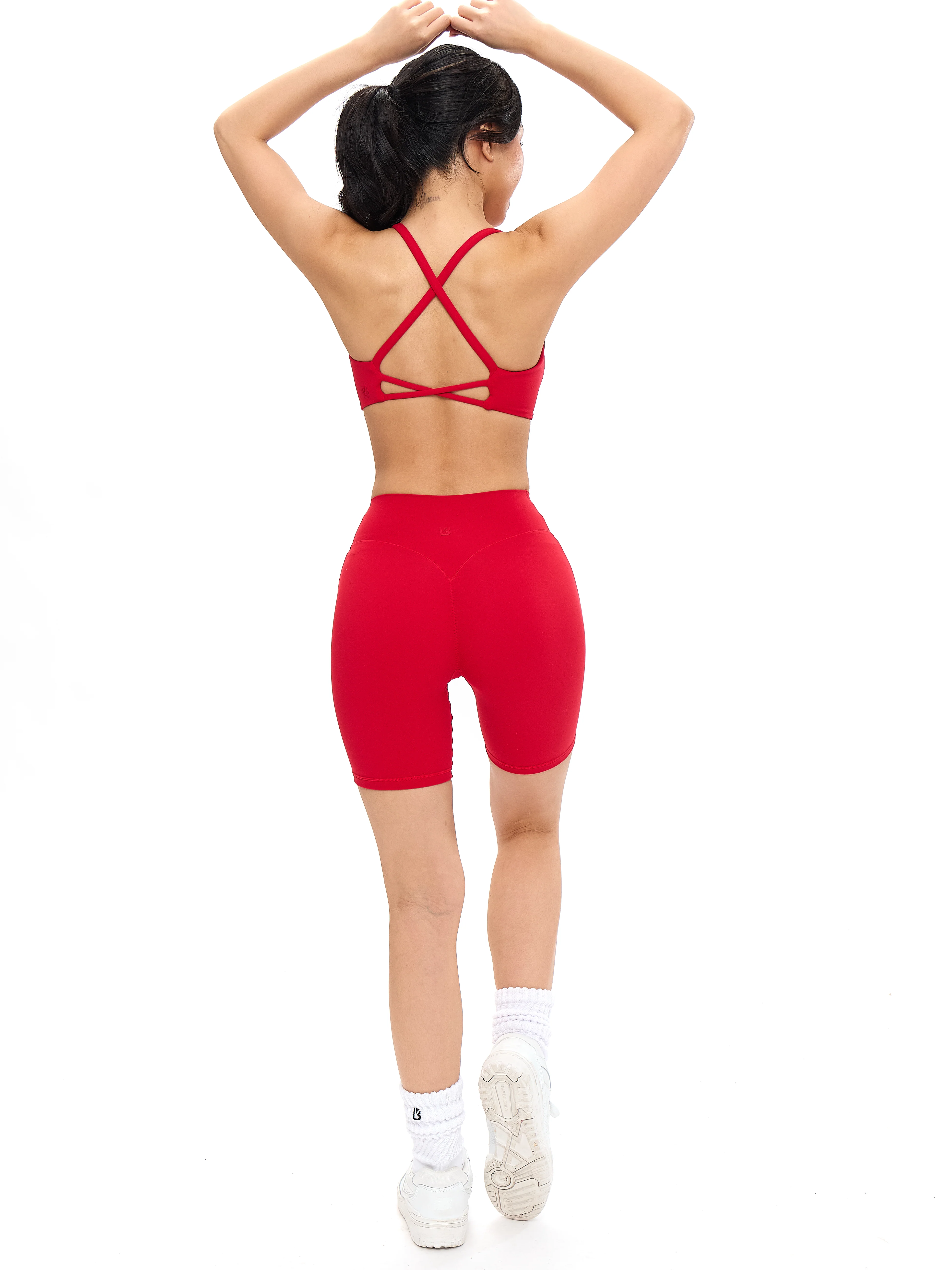 Glow Sports Bra - Lipstick Red - Image 2