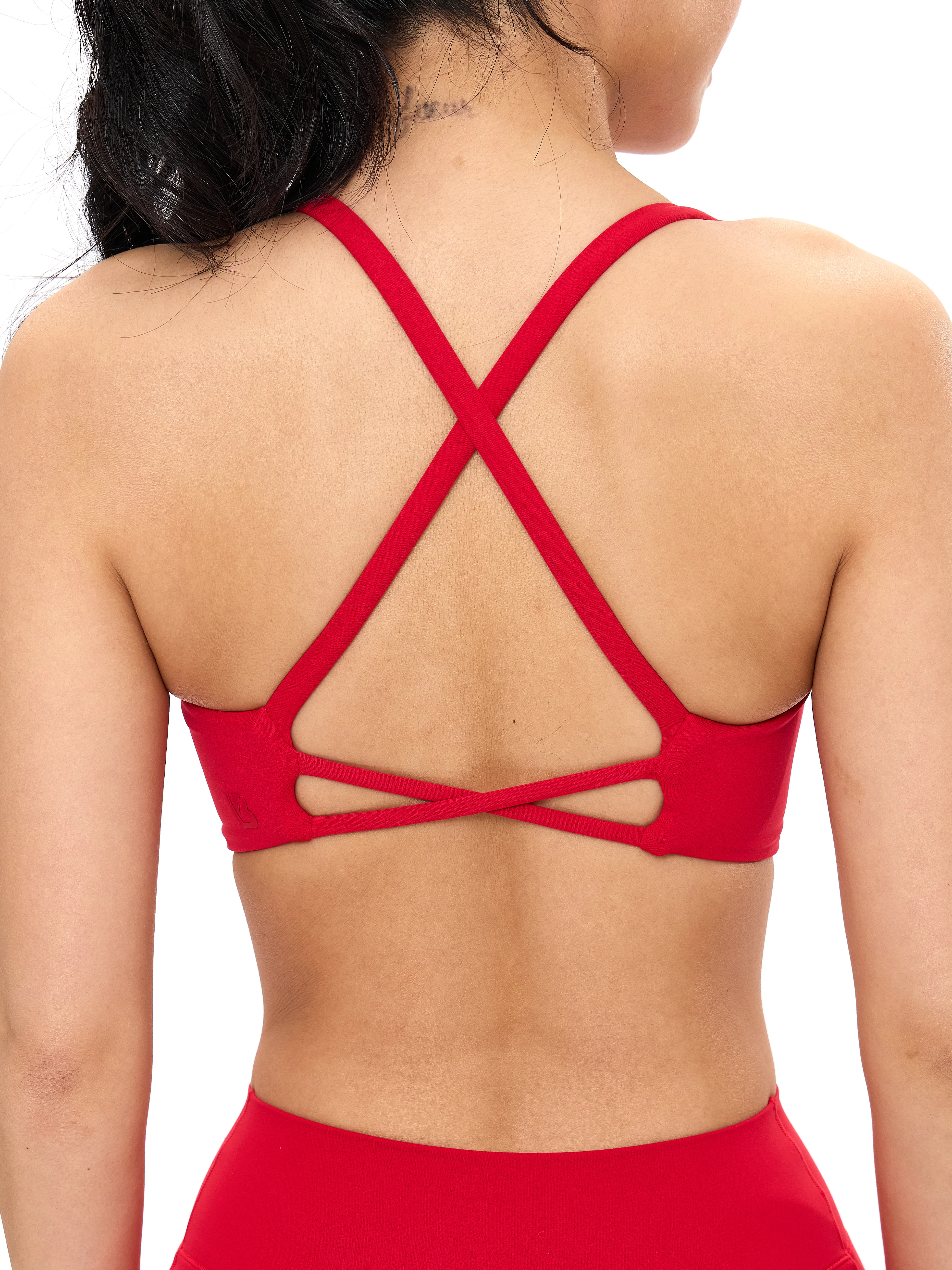 Glow Sports Bra - Lipstick Red - Image 3