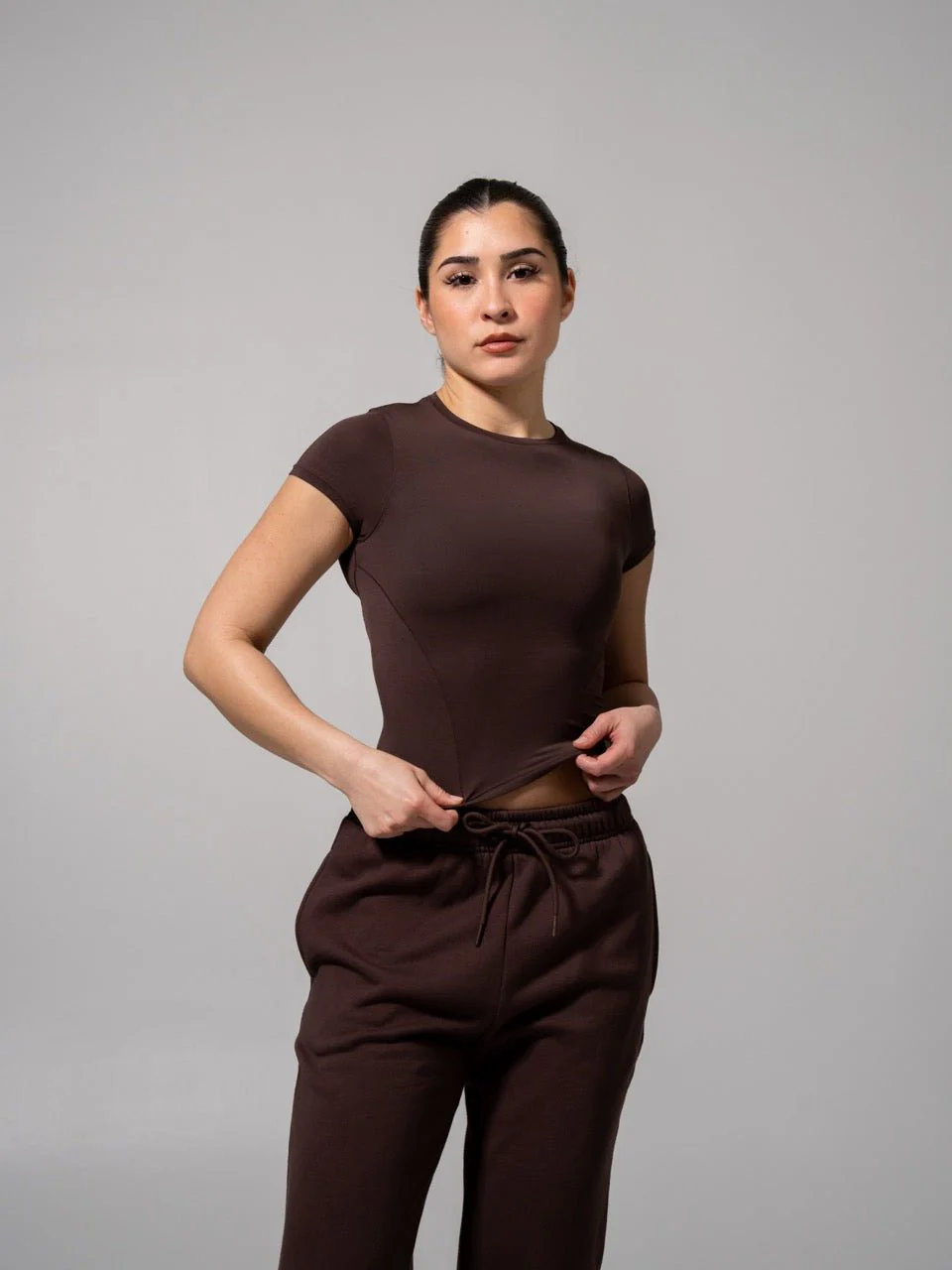 Halo Baby Tee - Espresso - Image 2