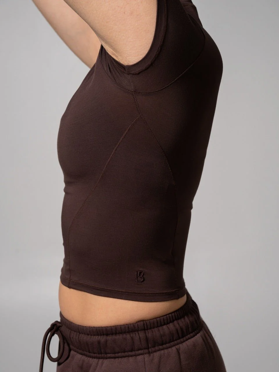 Halo Baby Tee - Espresso - Image 5