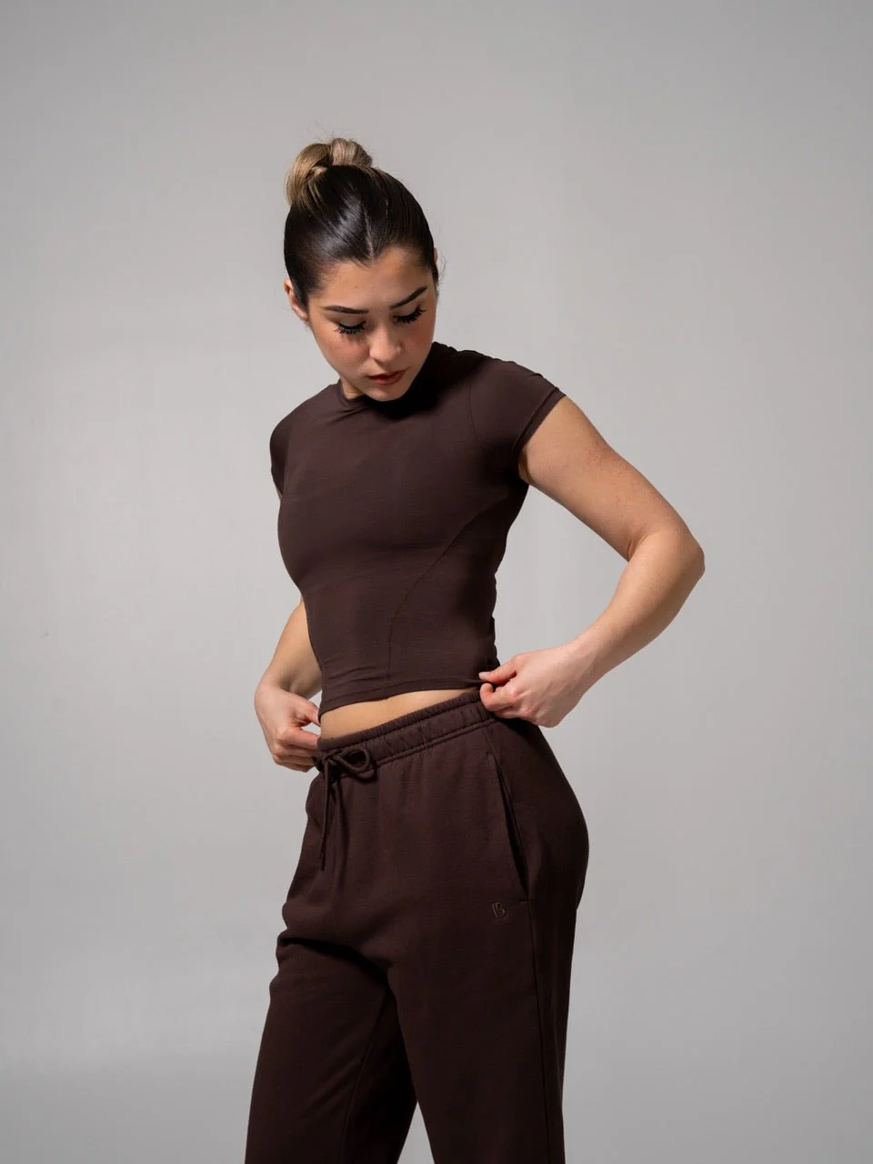 Halo Baby Tee - Espresso - Image 6