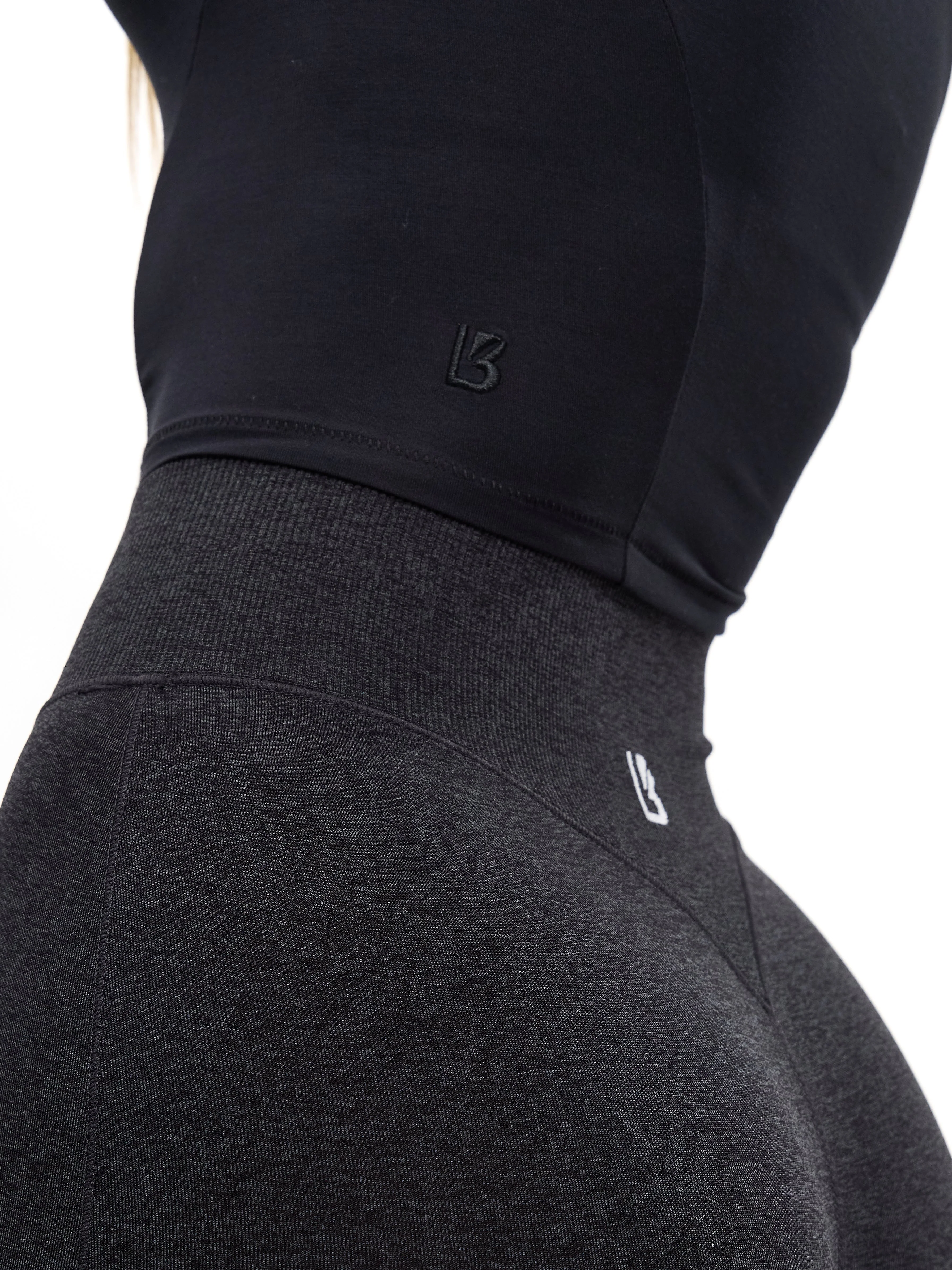 Halo Baby Tee - Onyx Black - Image 5
