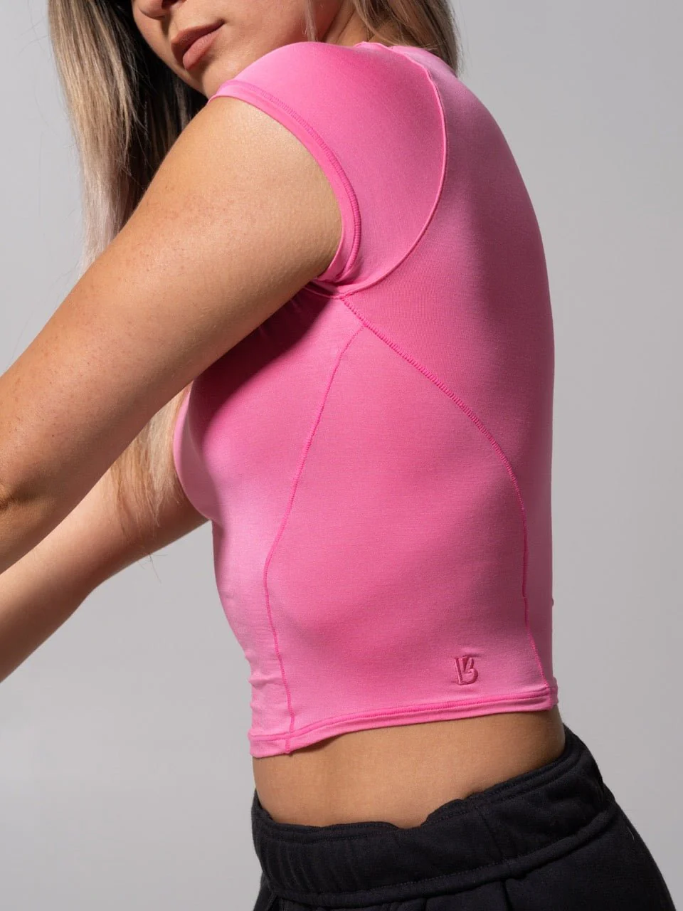 Halo Baby Tee - Pink Vibes - Image 3