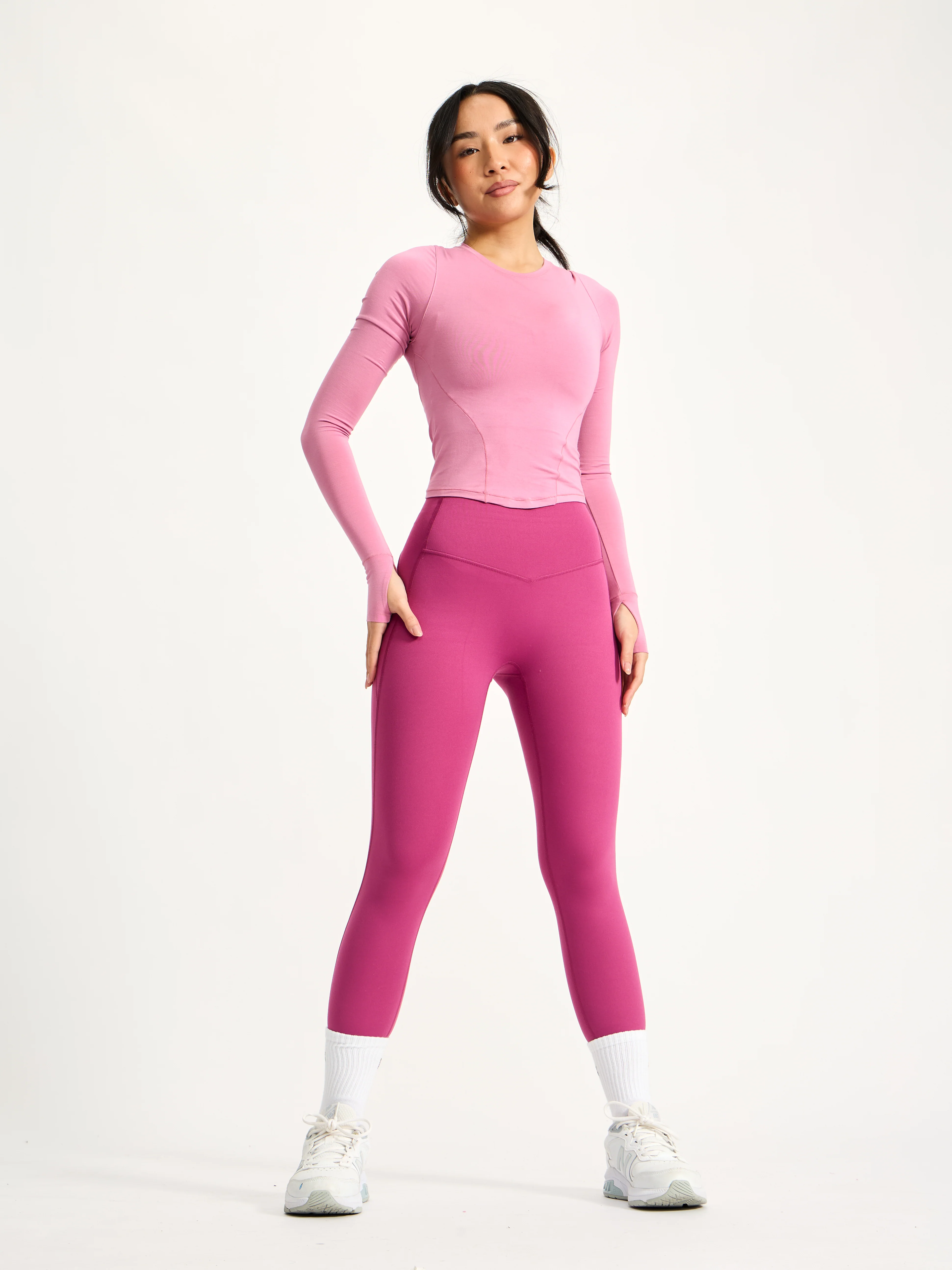 Halo Long Sleeve Baby Tee - Bloom - Image 5