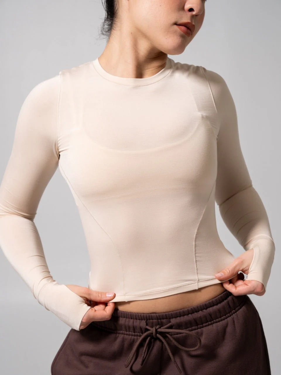 Halo Long Sleeve Baby Tee - Stardust - Image 6