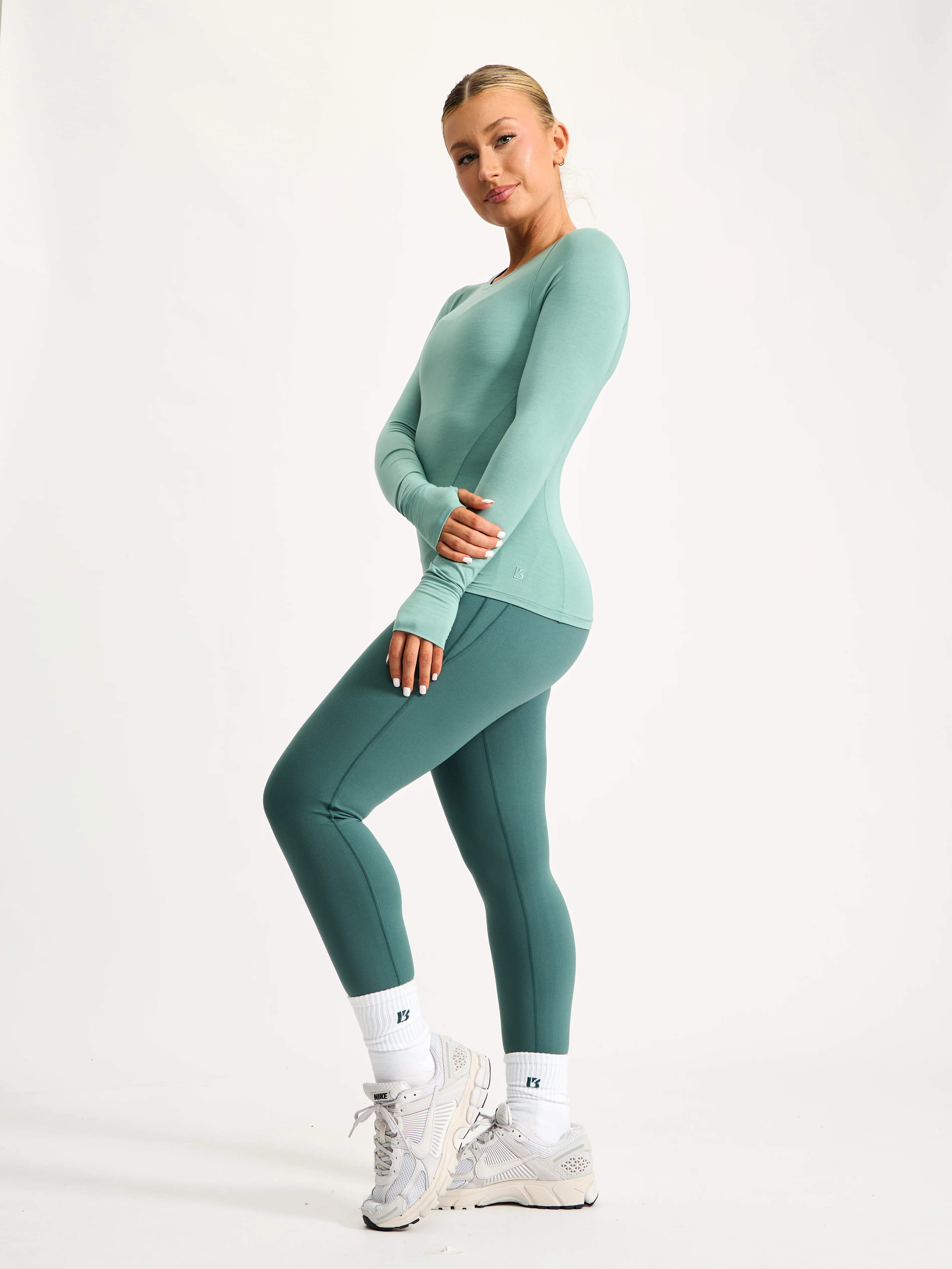 Halo Long Sleeve Tee - Garden Party - Image 5
