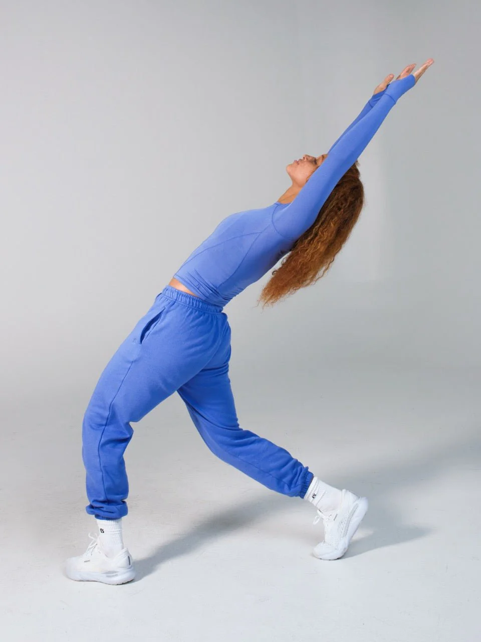 Halo Long Sleeve Hip Tee - Azul - Image 4