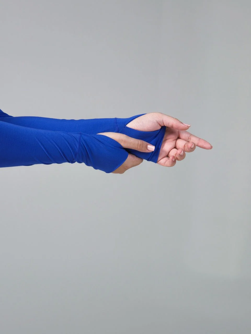 Halo Long Sleeve Hip Tee - Rio Blue - Image 5