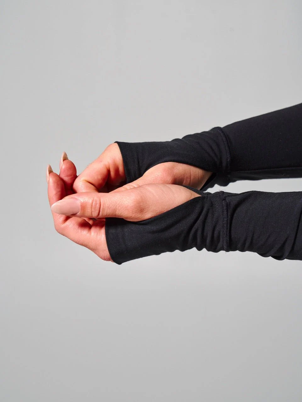 Halo Long Sleeve Hip Tee - Onyx Black - Image 5