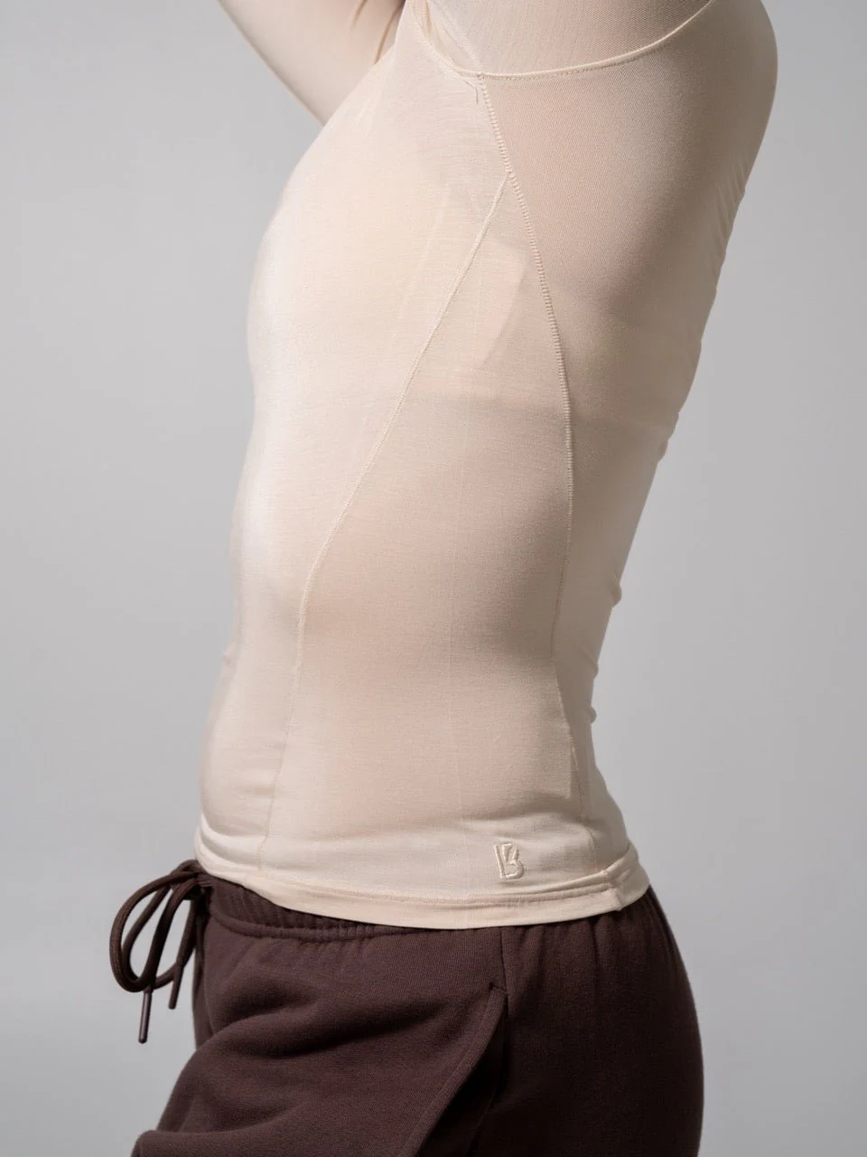 Halo Long Sleeve Hip Tee - Stardust - Image 3