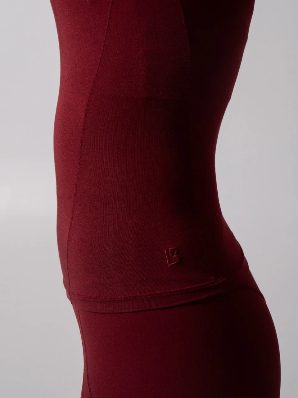 Halo Long Sleeve Hip Tee - Vineyard - Image 5