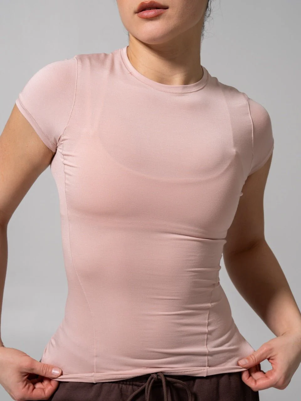 Halo Tee - Strawberry Milk - Image 6