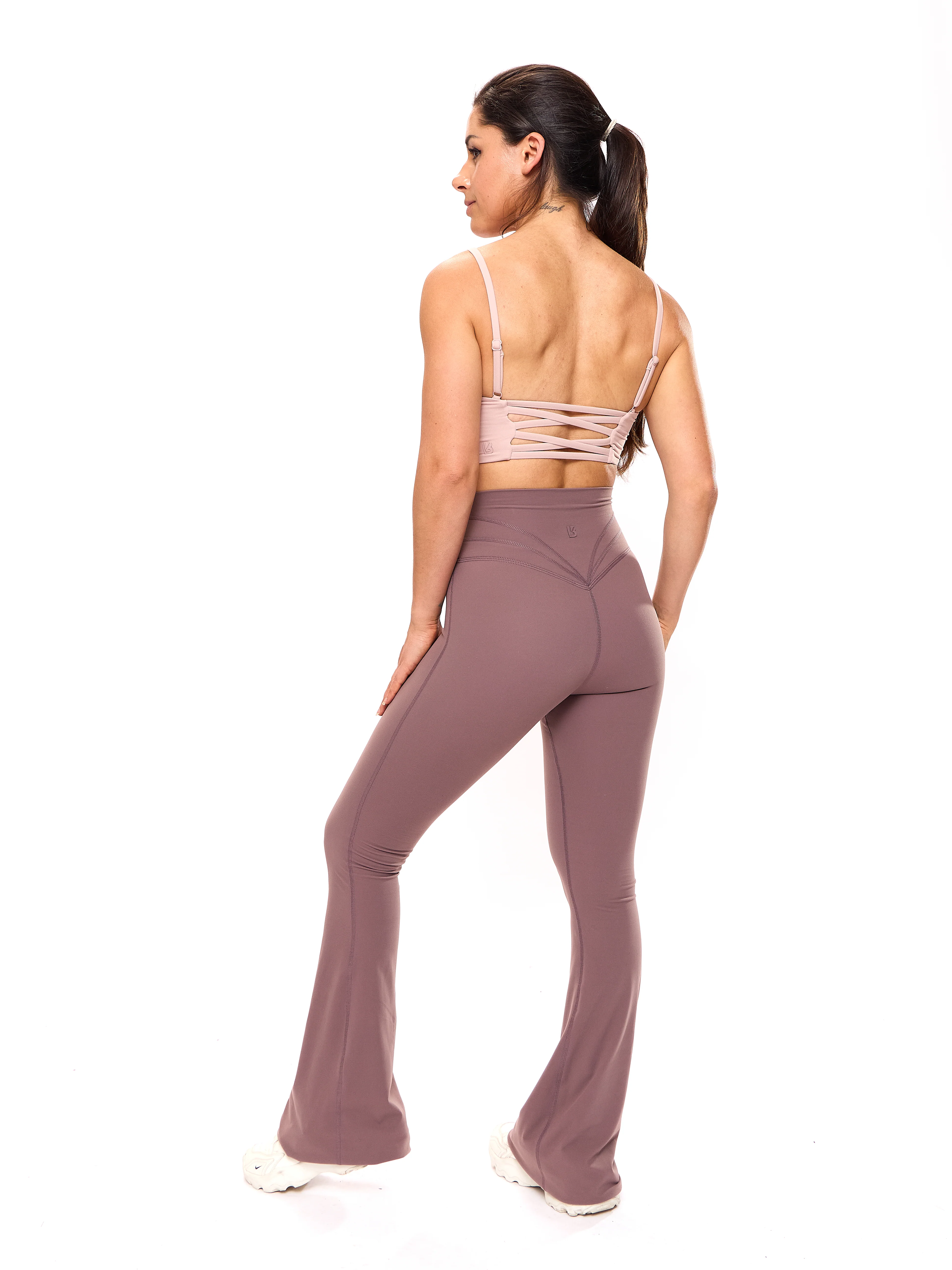 Ivy Wrap Sports Bra - Berry Ice - Image 4