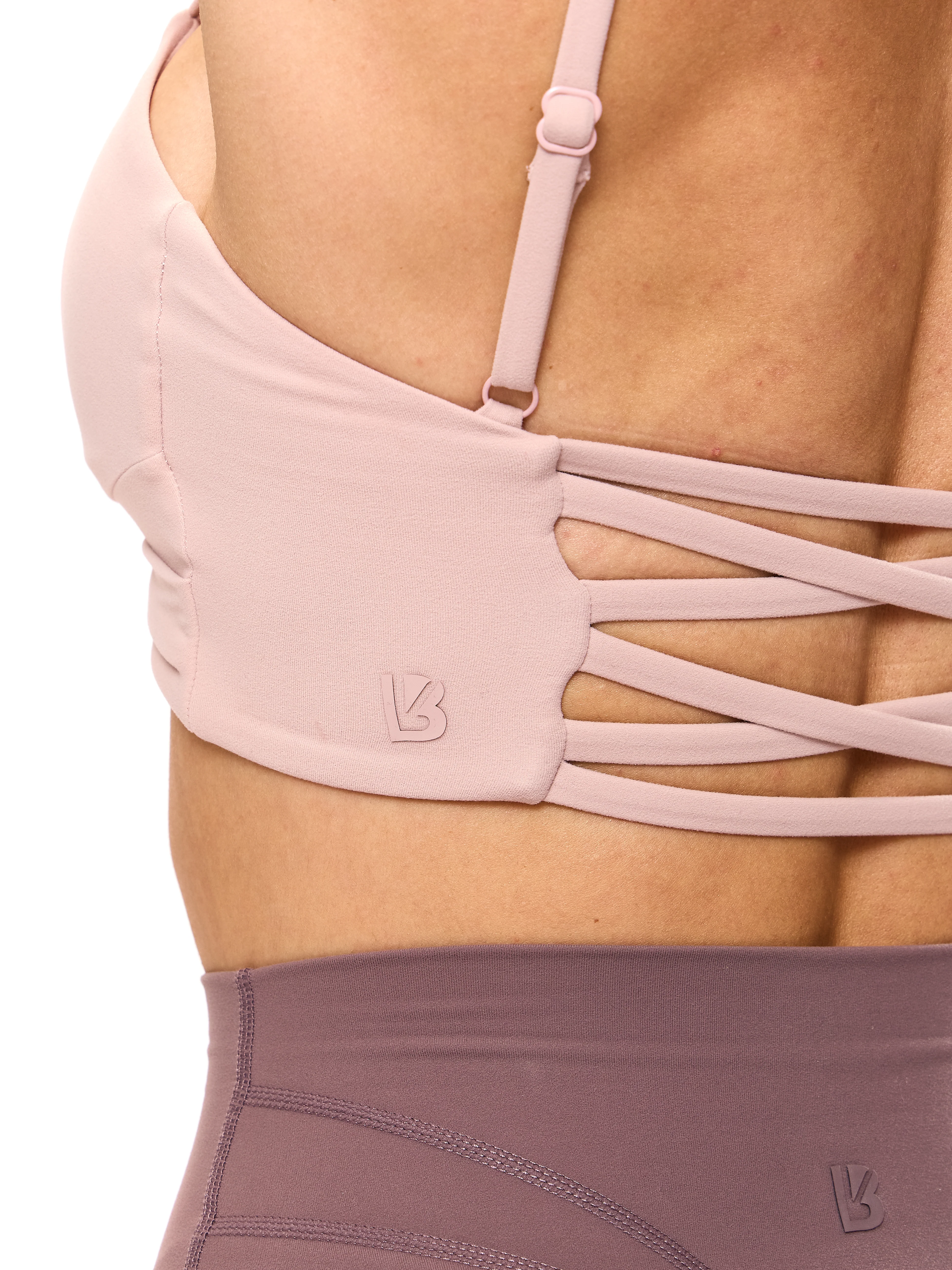 Ivy Wrap Sports Bra - Berry Ice - Image 5