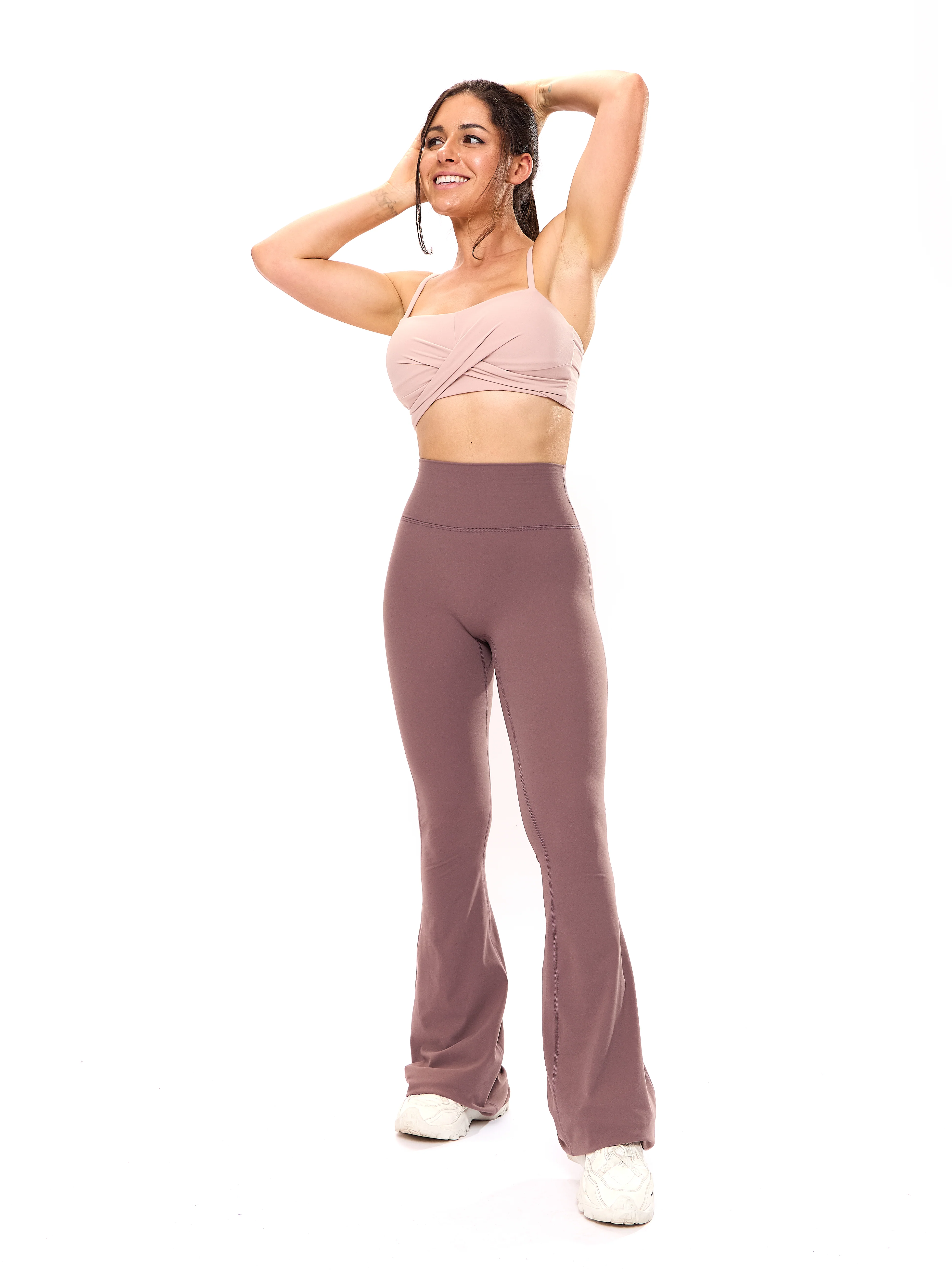 Ivy Wrap Sports Bra - Berry Ice - Image 7