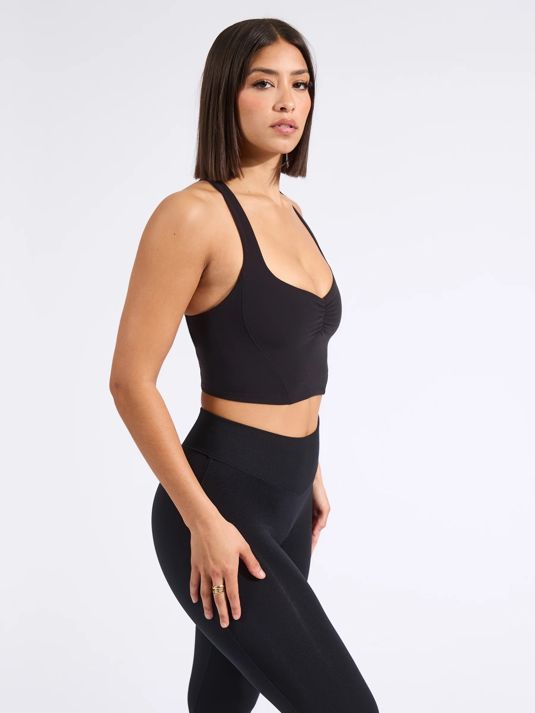 Karma Crop - Onyx Black - Image 3