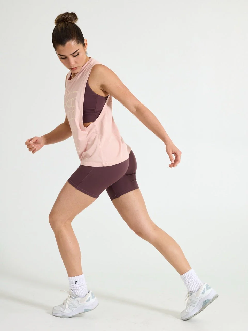 Leg Day Tank - Strawberry Milk - Image 2