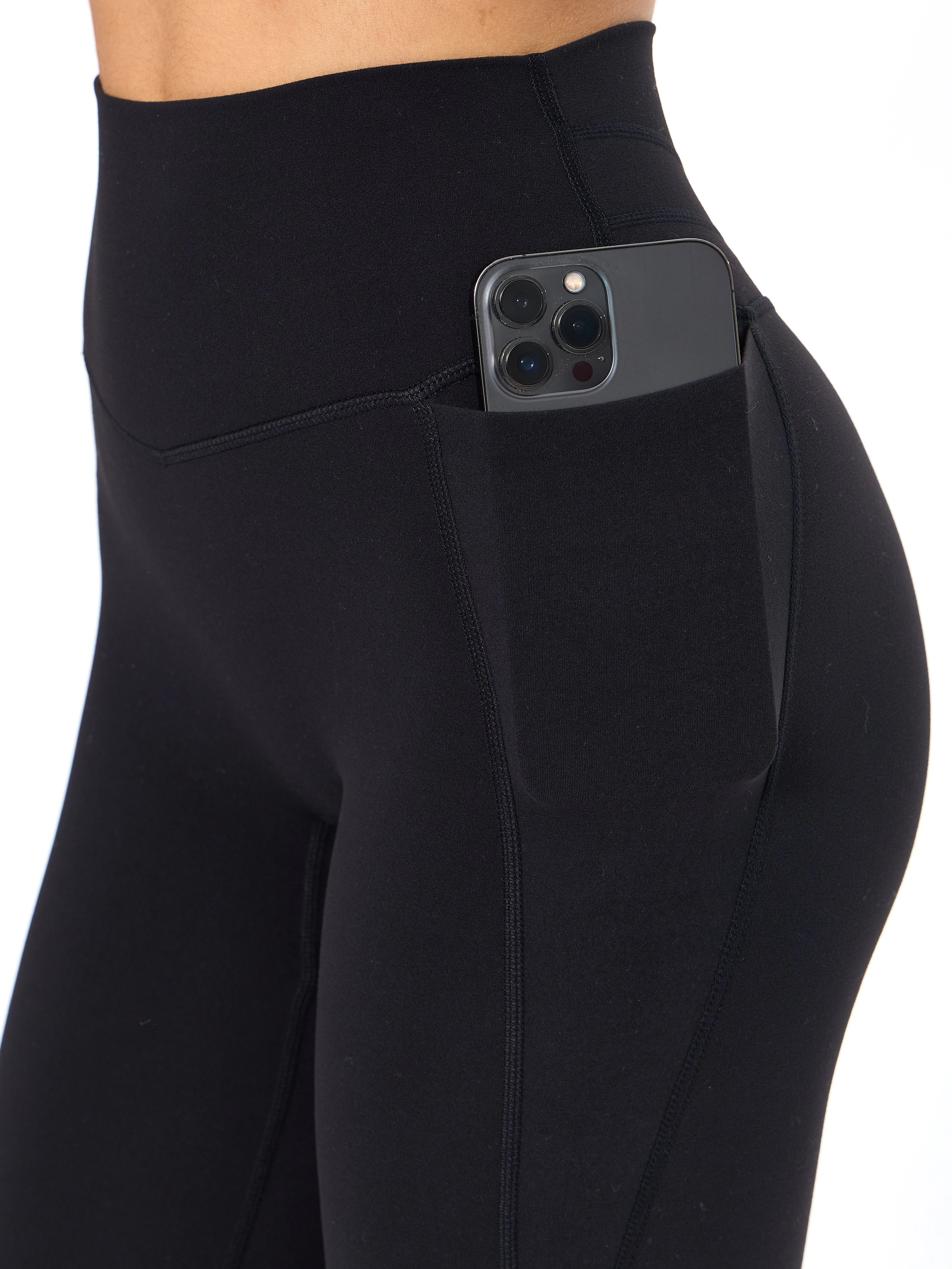 Legacy Pocket Legging - Onyx Black - Image 3