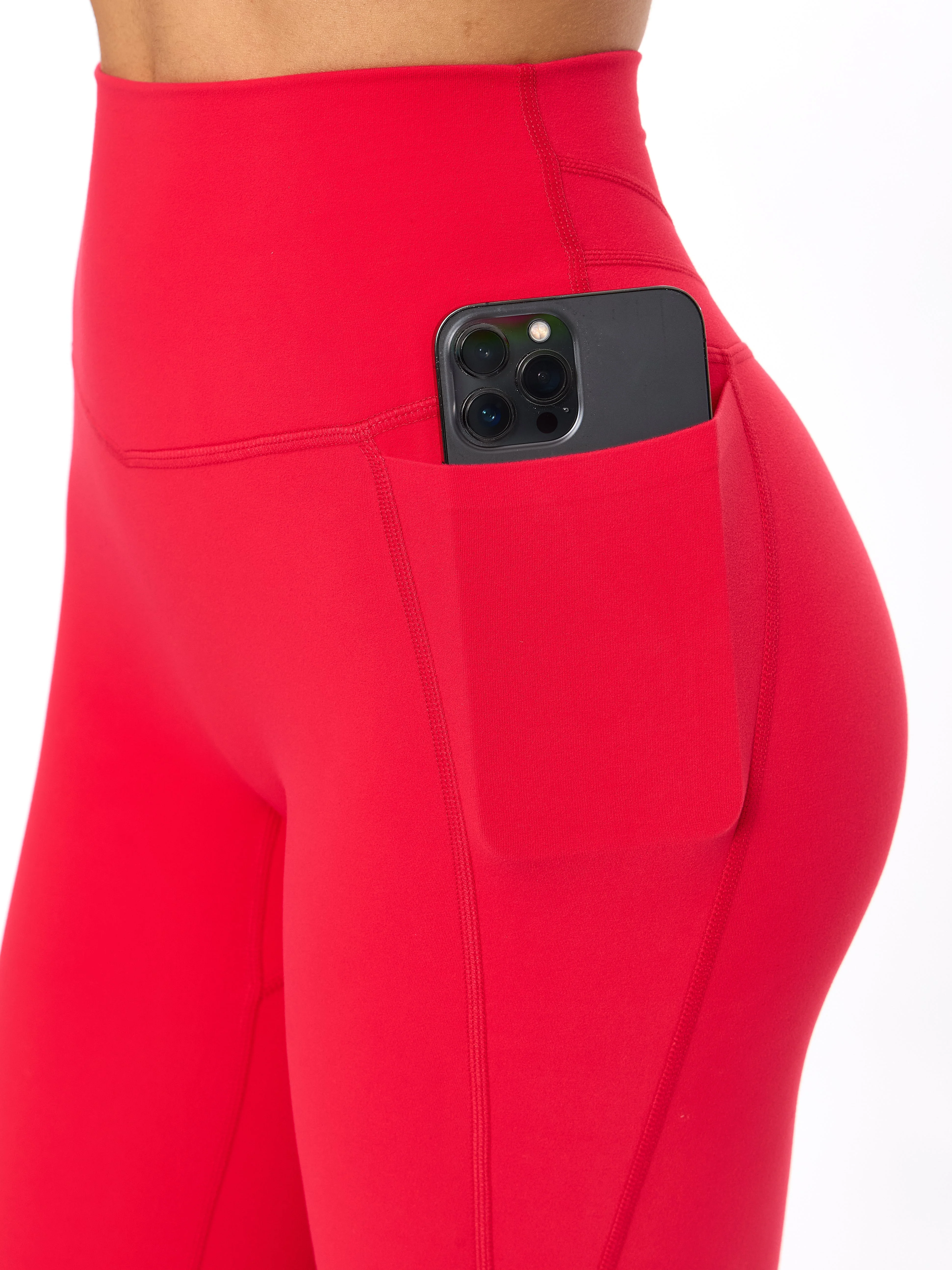 Legacy Pocket Legging - Salsa Red - Image 6