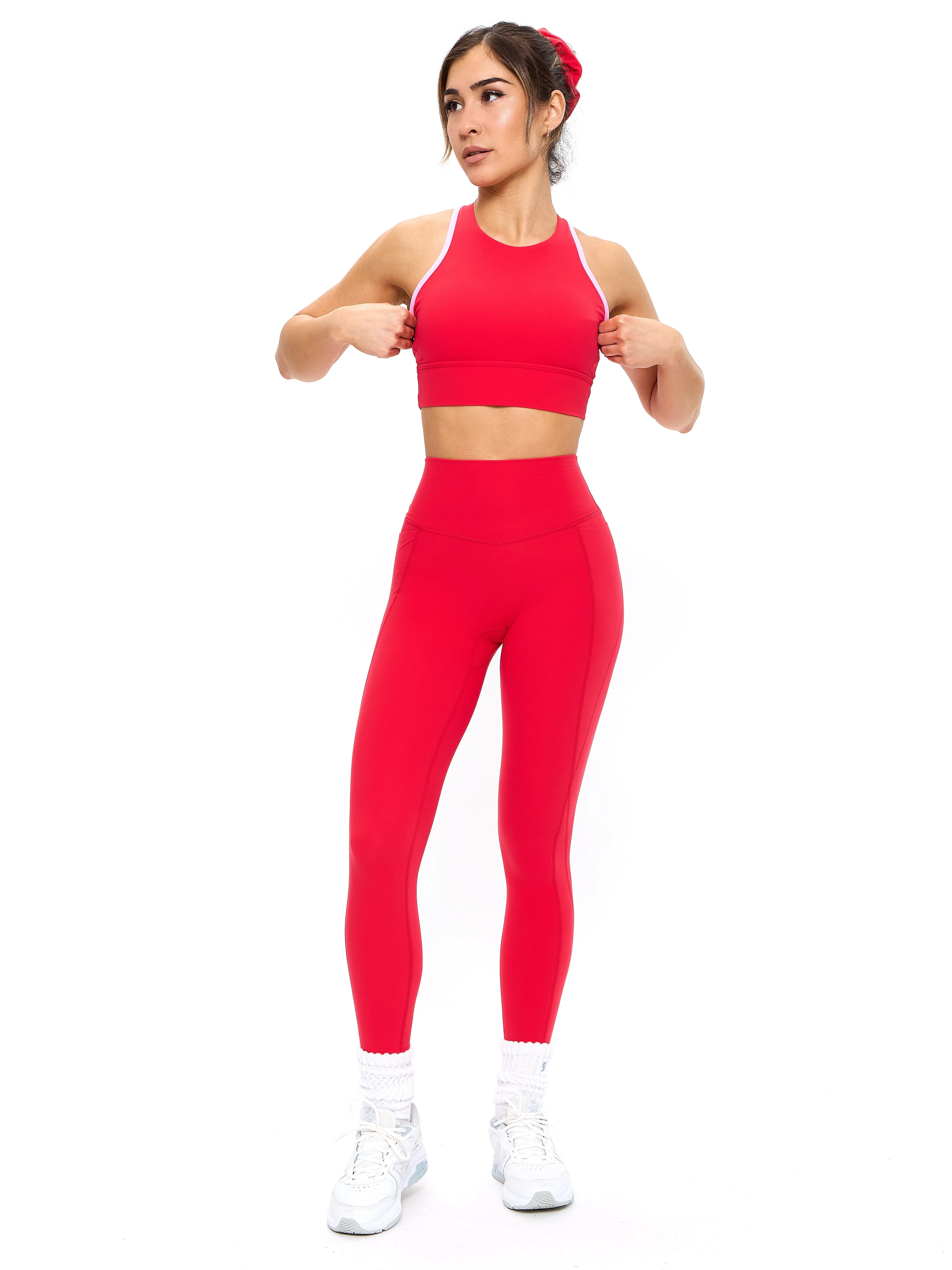 Legacy Pocket Legging - Salsa Red - Image 7