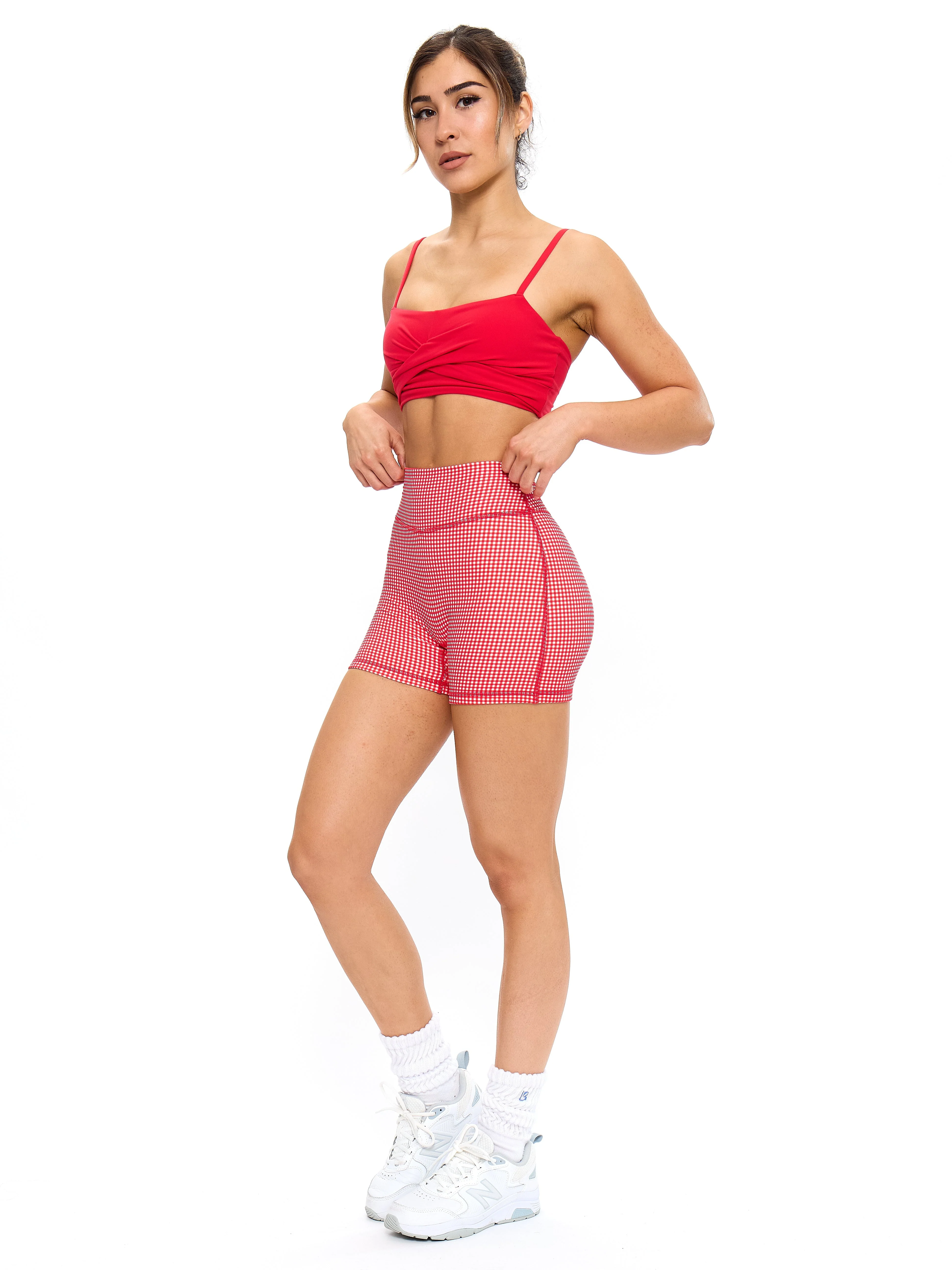 Legacy Short 4" - Red Gingham - Image 3