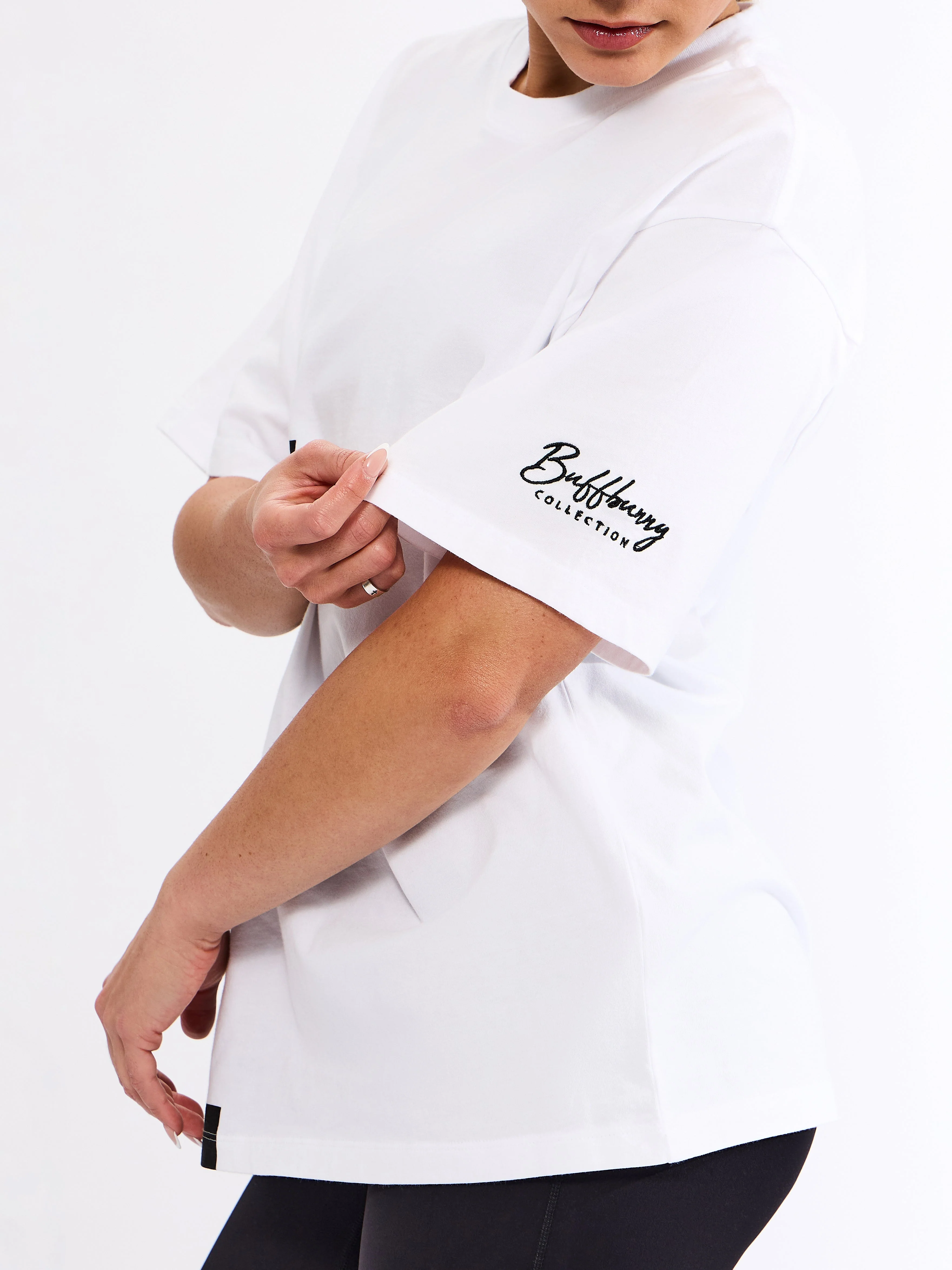 Lifter Short Sleeve Tee - White - Image 2
