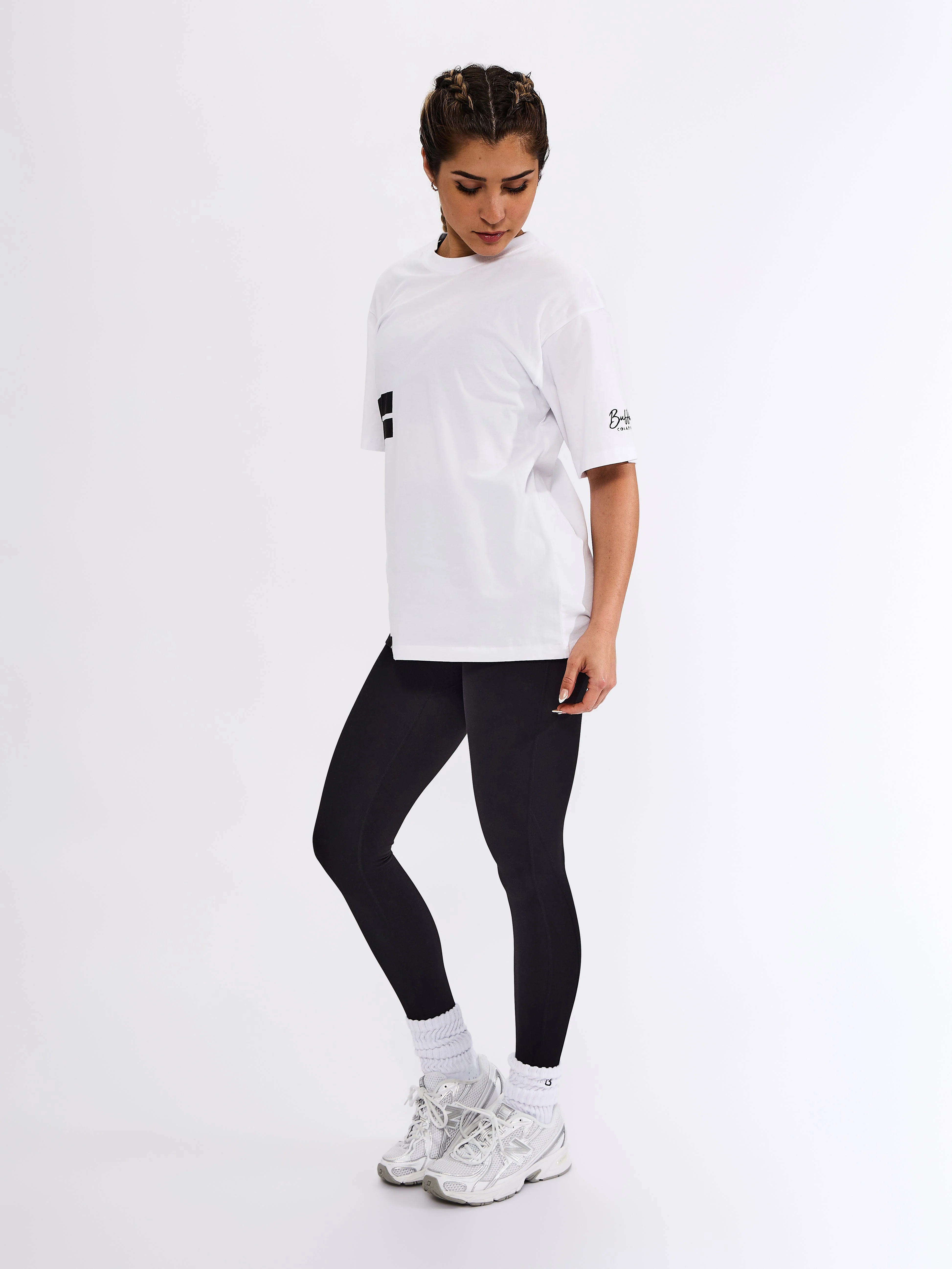 Lifter Short Sleeve Tee - White - Image 5