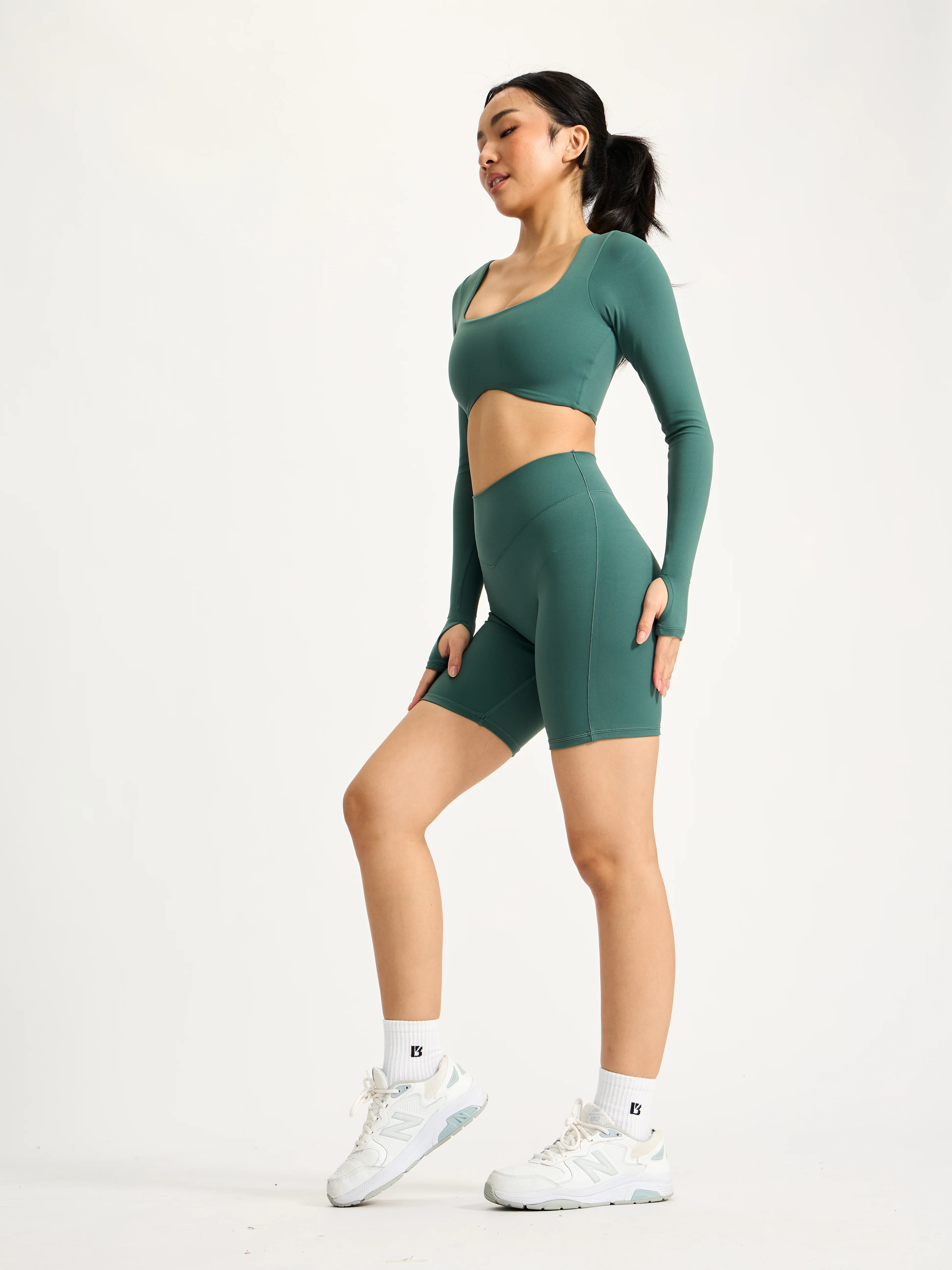 Long Sleeve Curve Crop - Heiress Ivy - Image 4