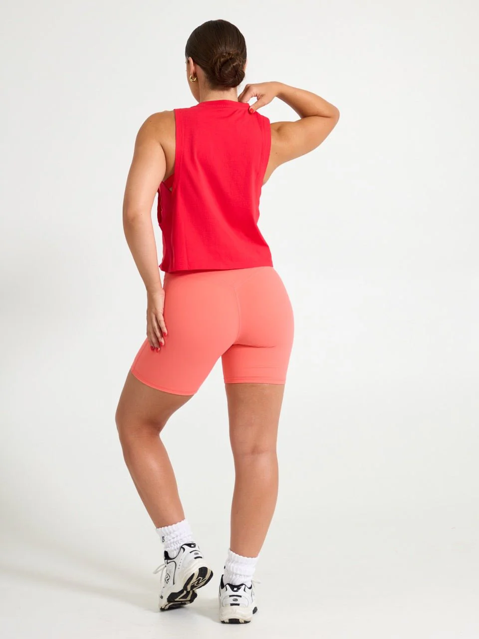 Market Crop Tank - Salsa Red - Image 4