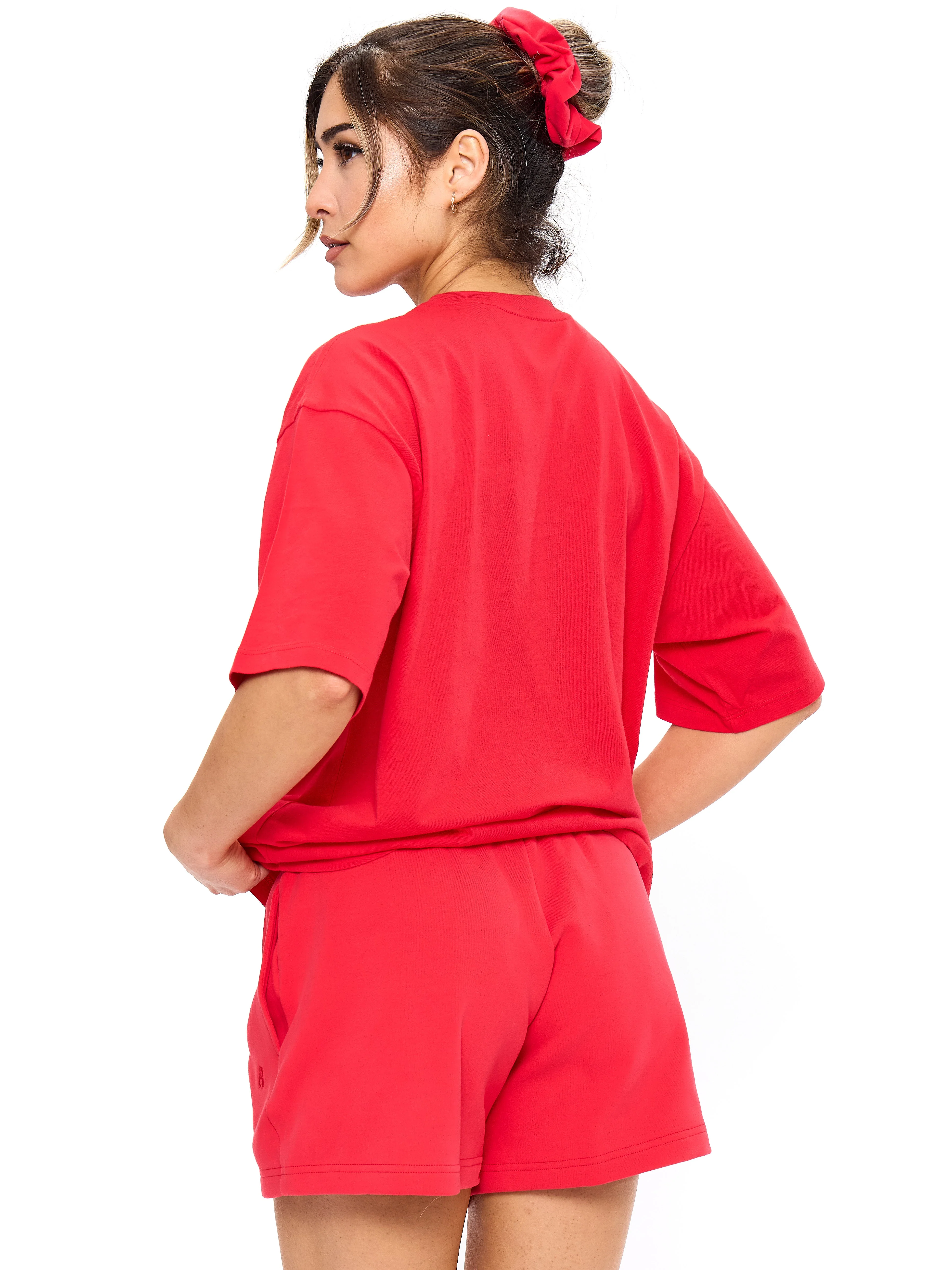 Match Short Sleeve Tee - Salsa Red - Image 4