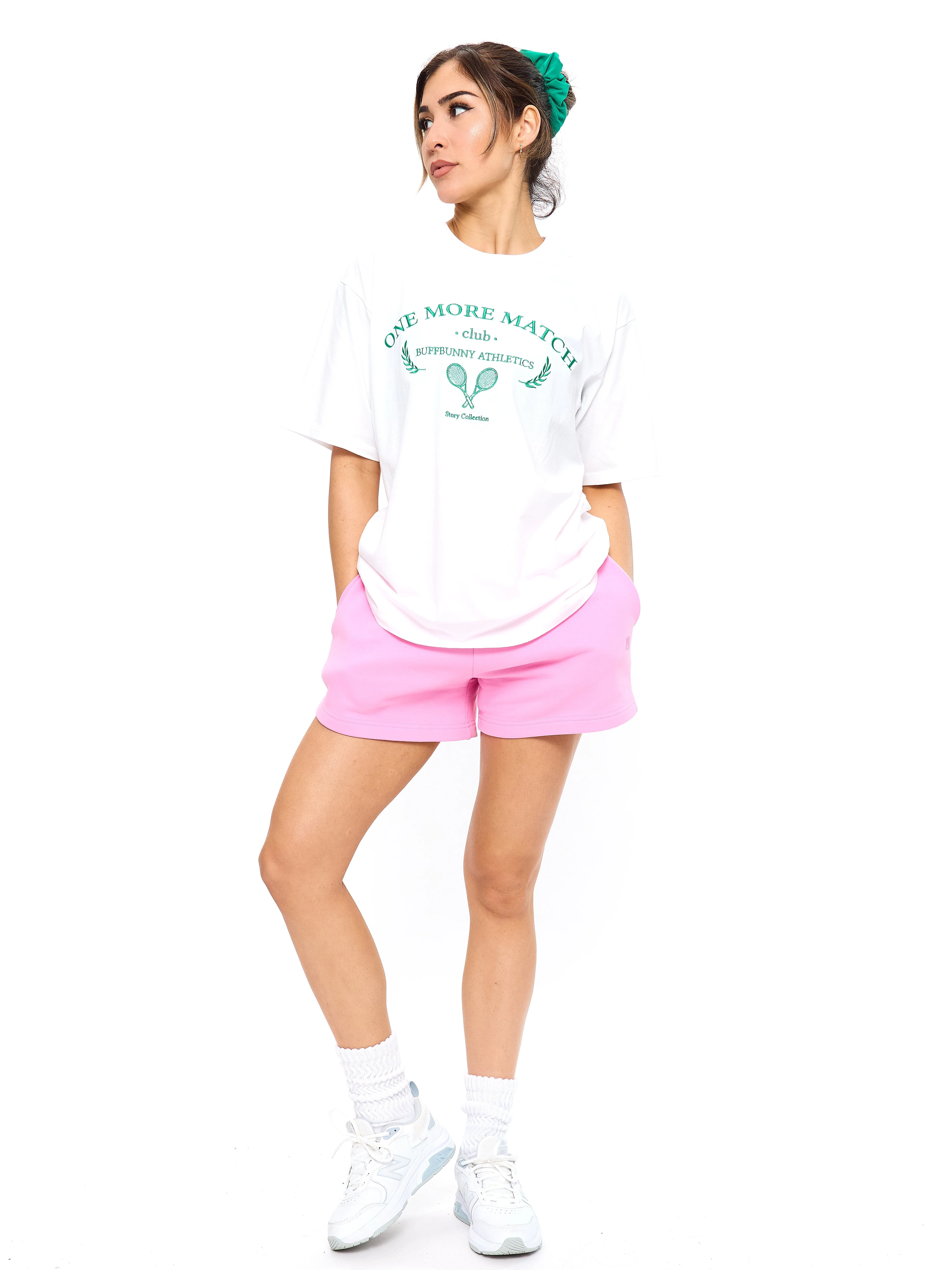 Match Short Sleeve Tee - White - Image 3