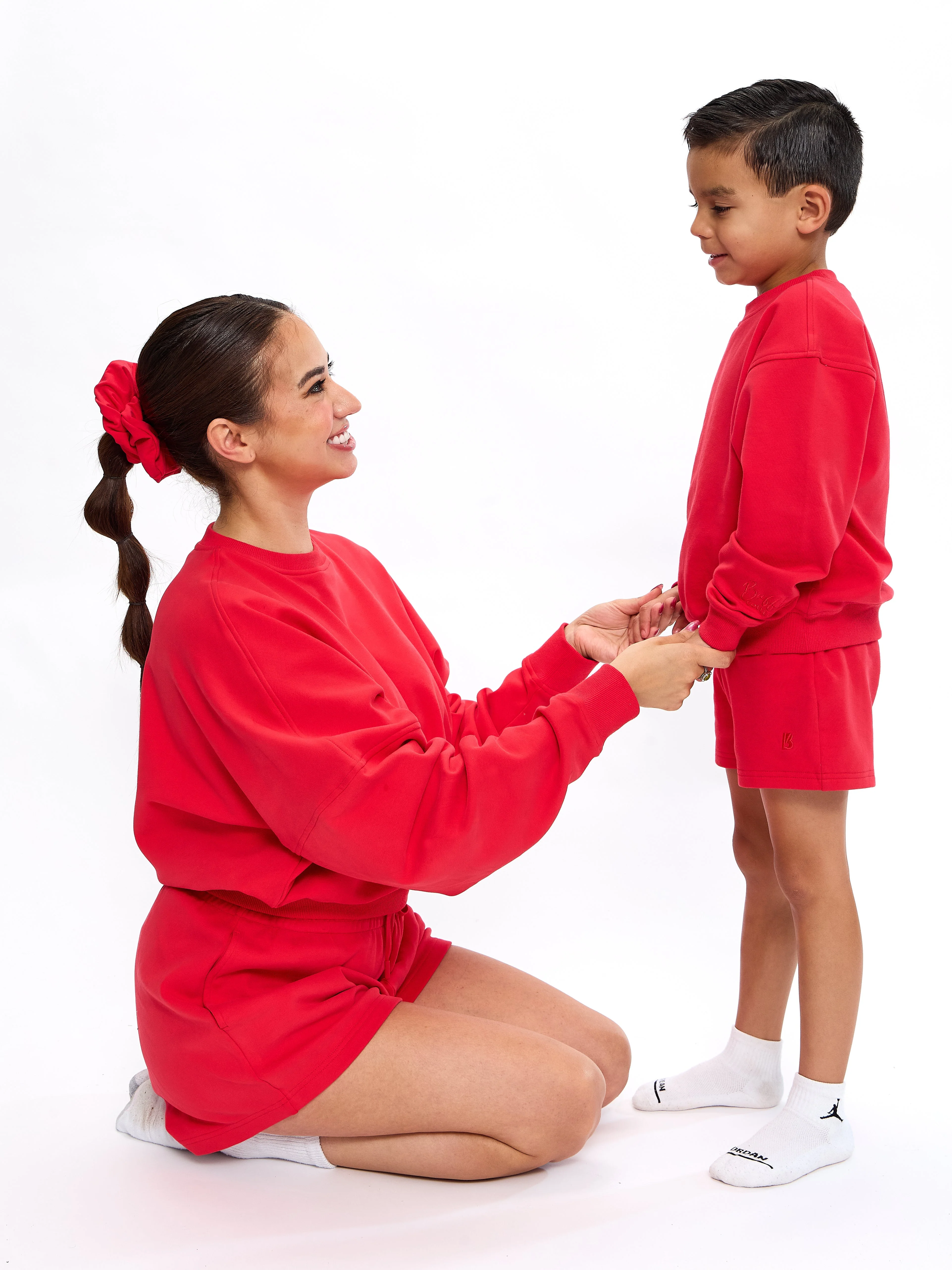 Mini Cloud Pullover - Salsa Red - Image 3
