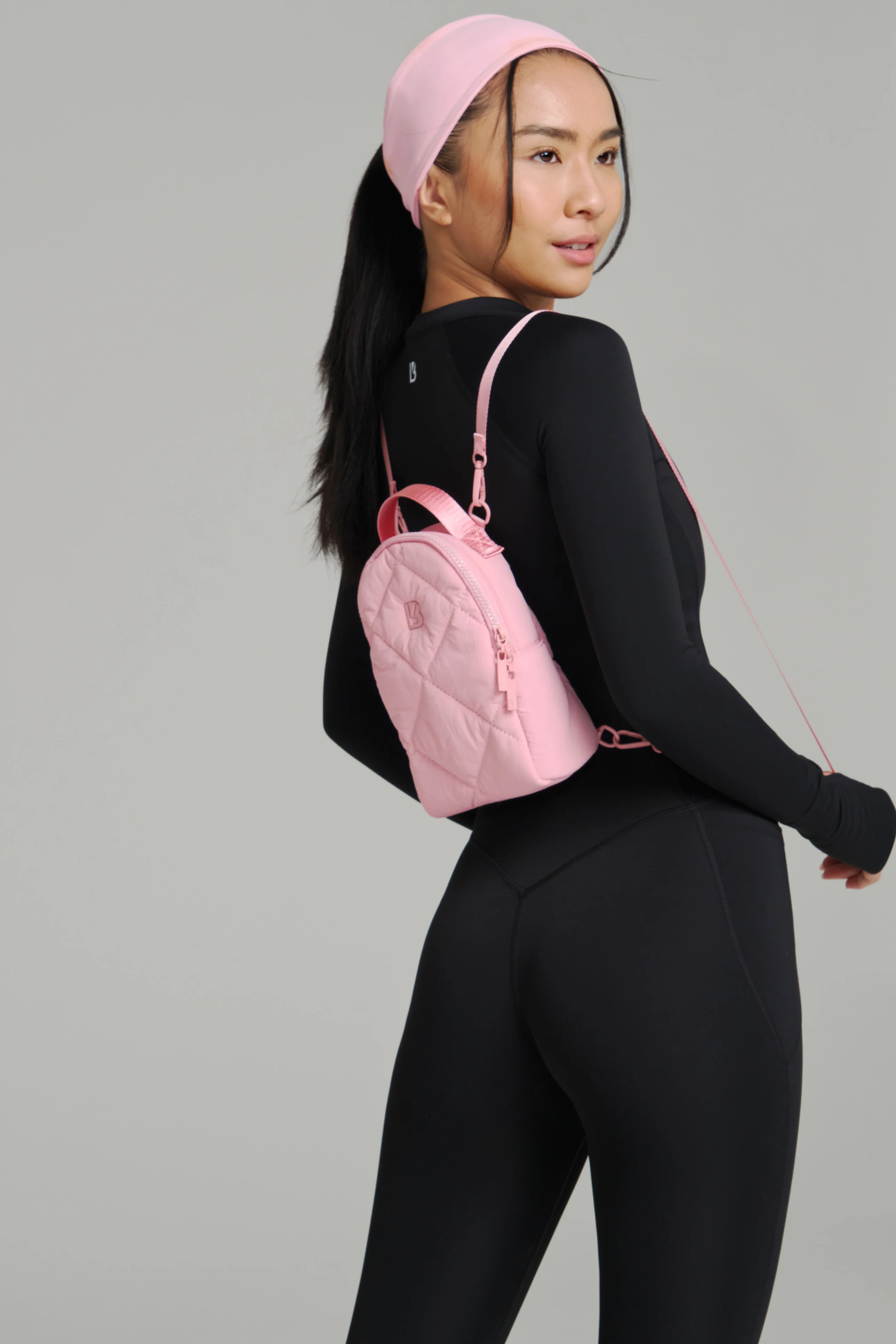 Mini Puffer Backpack - Plastic Pink - Image 4