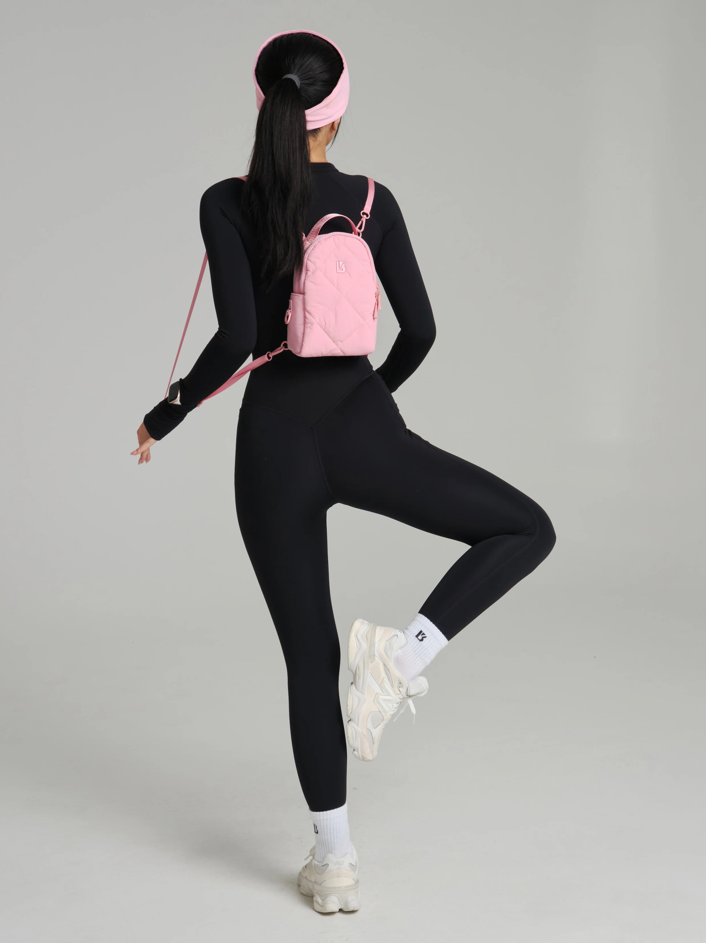 Mini Puffer Backpack - Plastic Pink - Image 5