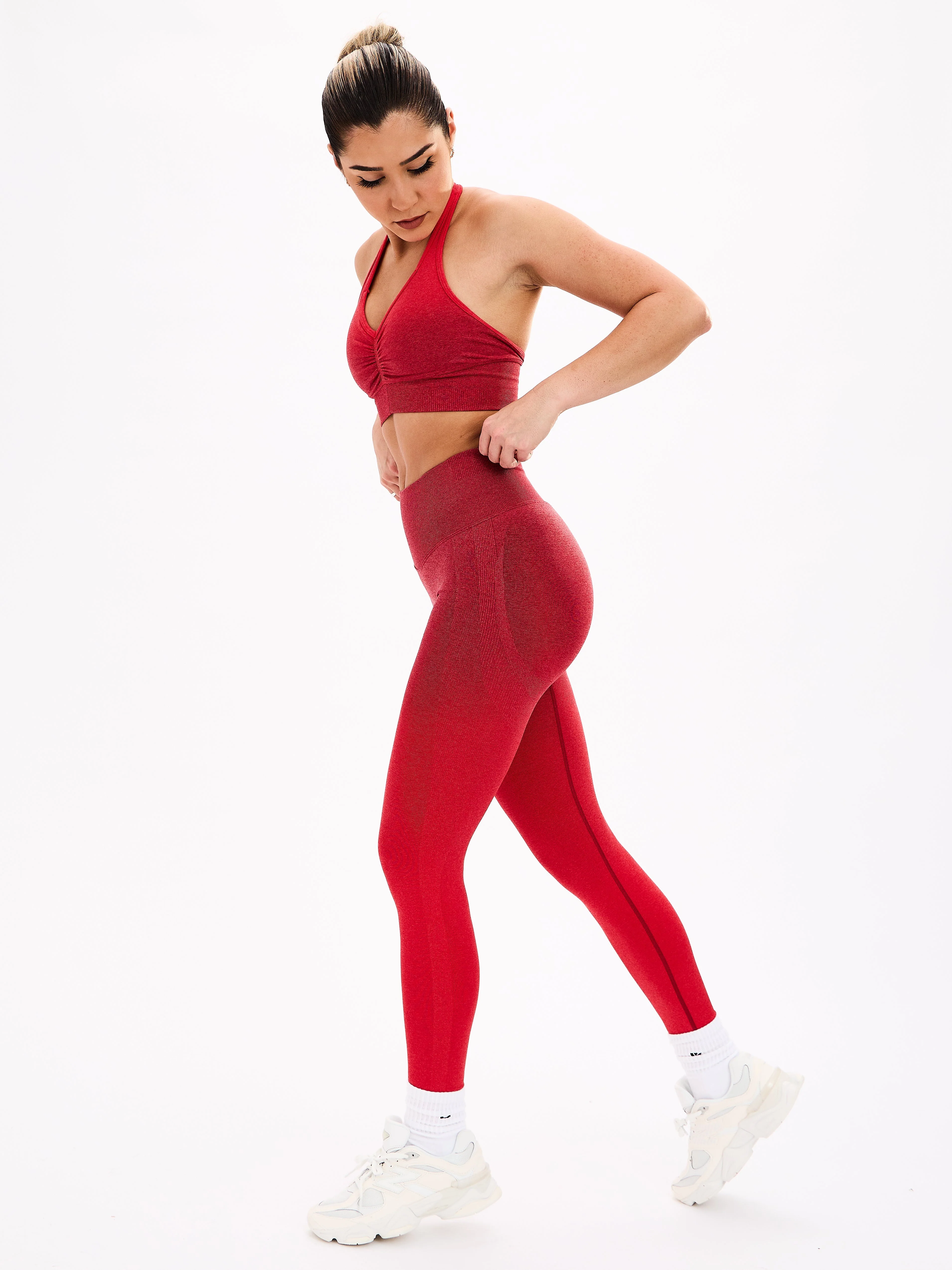Miracle Seamless Legging - Red Ombre - Image 4