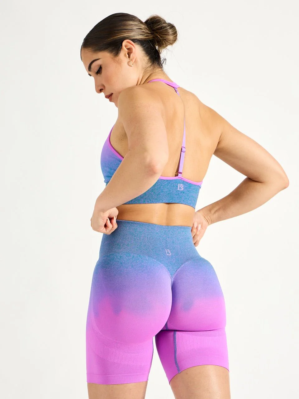 Miracle Seamless Short 6" - Ultraviolet Ombre - Image 6