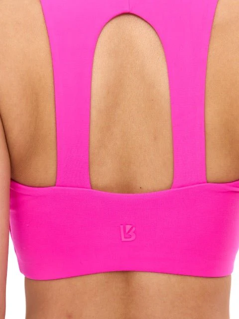 Nubre Notch Sports Bra - Candy Crush Pink - Image 4