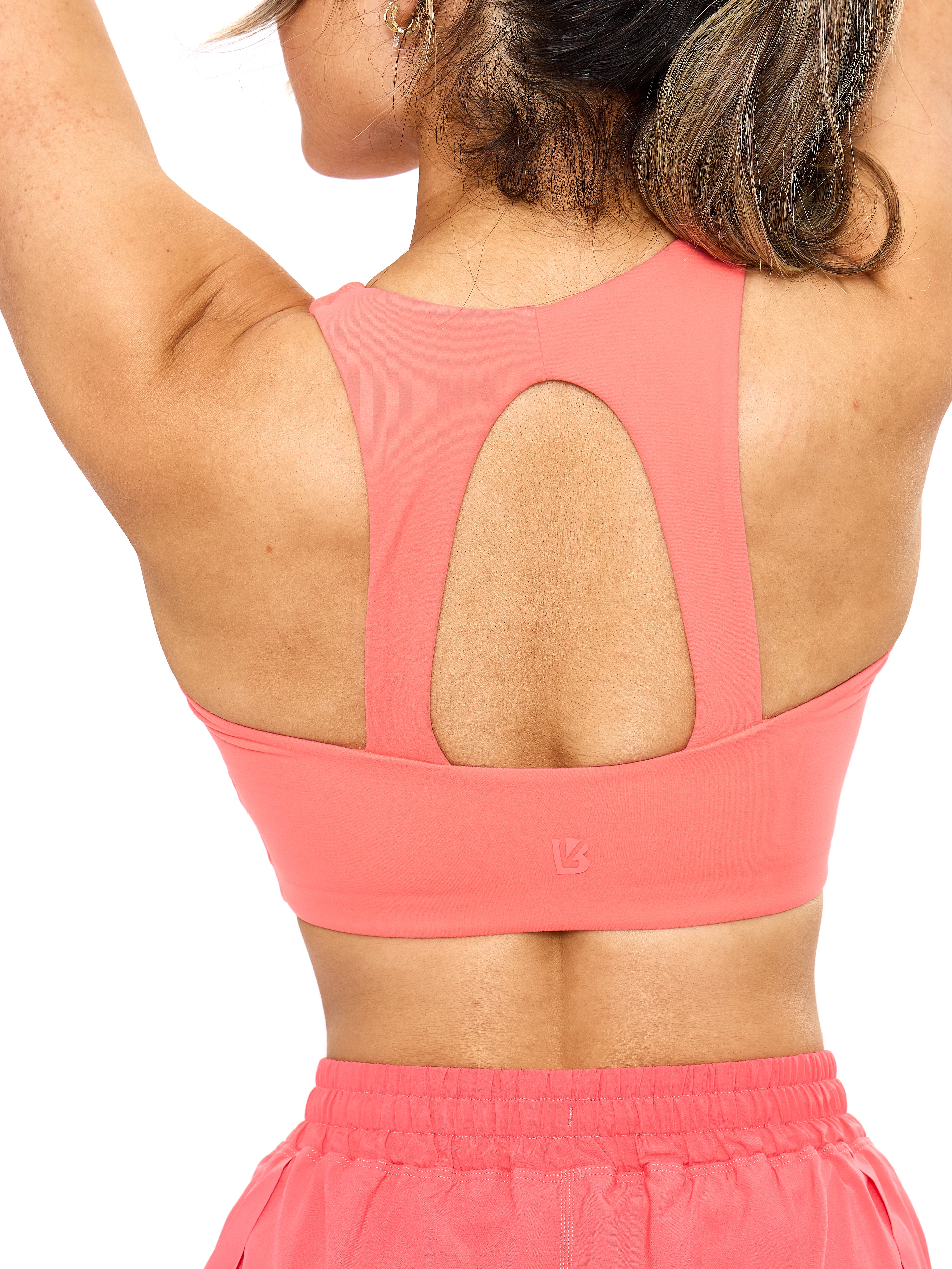 Nubre Notch Sports Bra - Tequila Sunrise - Image 4