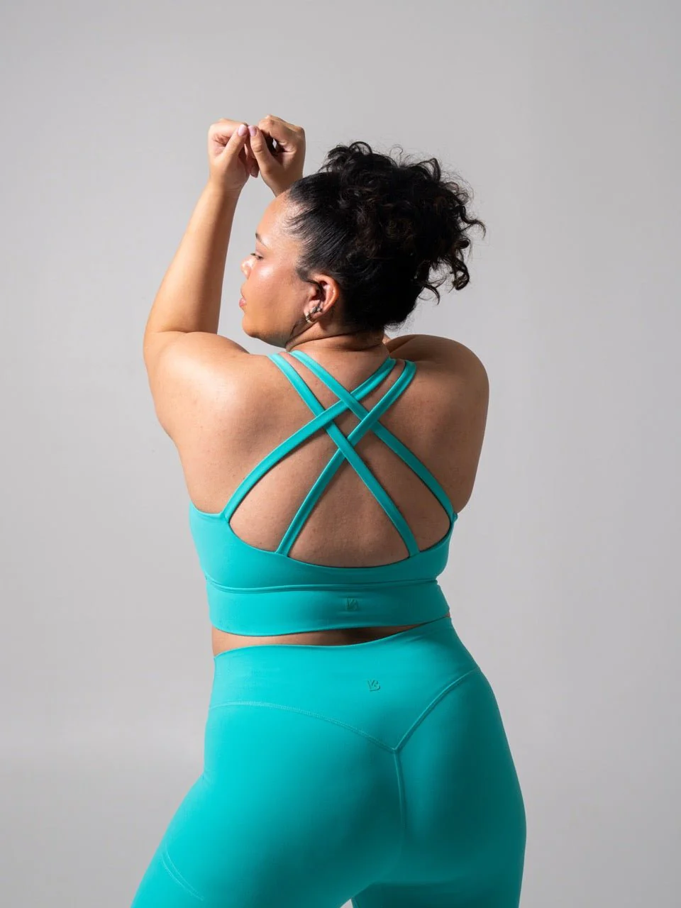 Nubre Twilight Sports Bra - Teal Me Later - Image 4