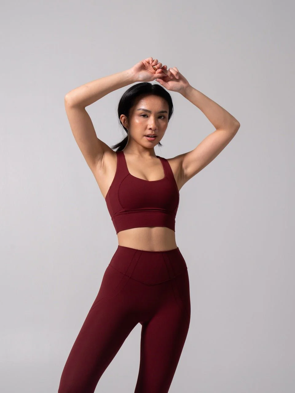 Nubre Twilight Sports Bra - Vineyard - Image 3