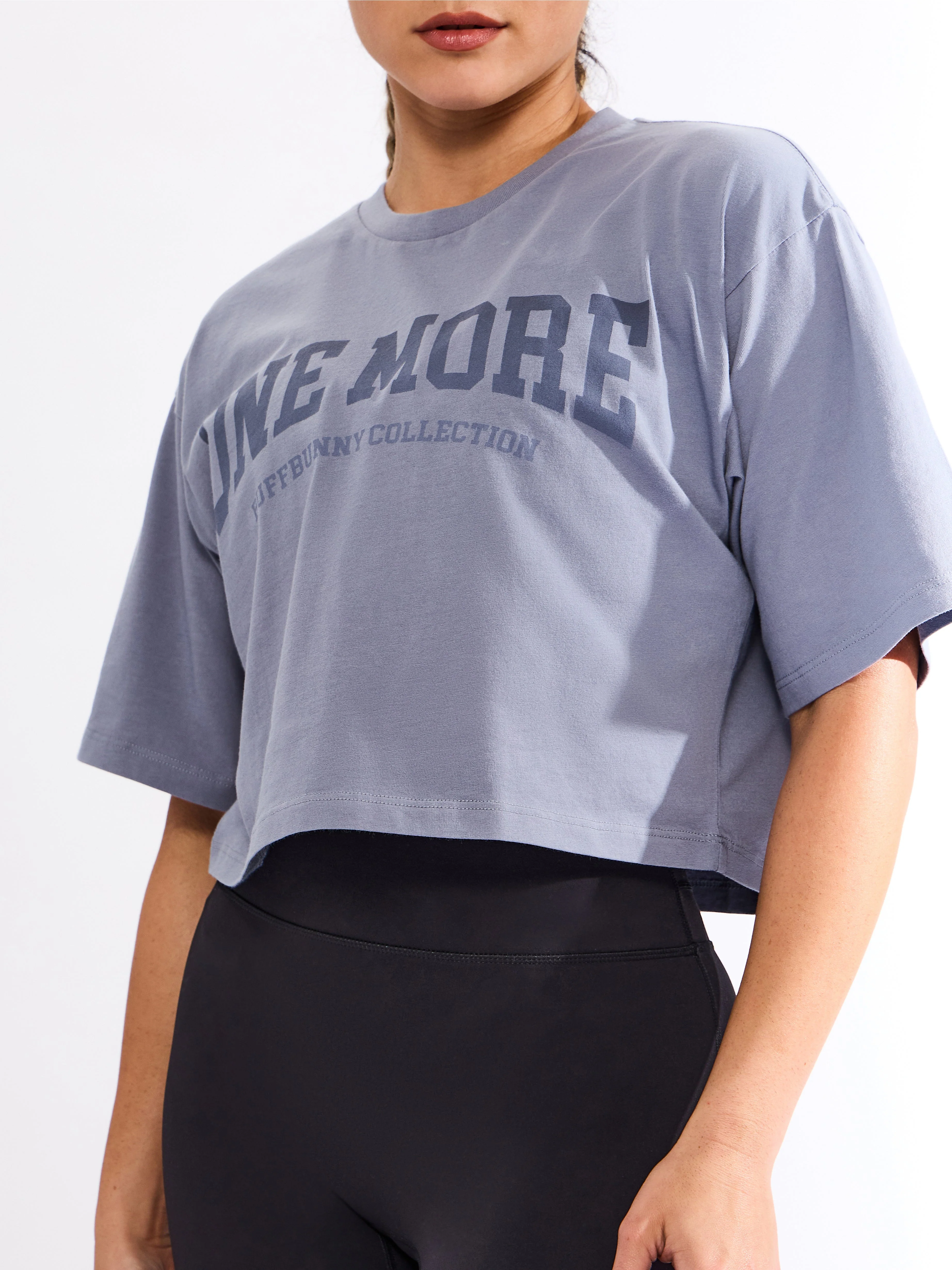 One More Crop Tee - Sterling - Image 2