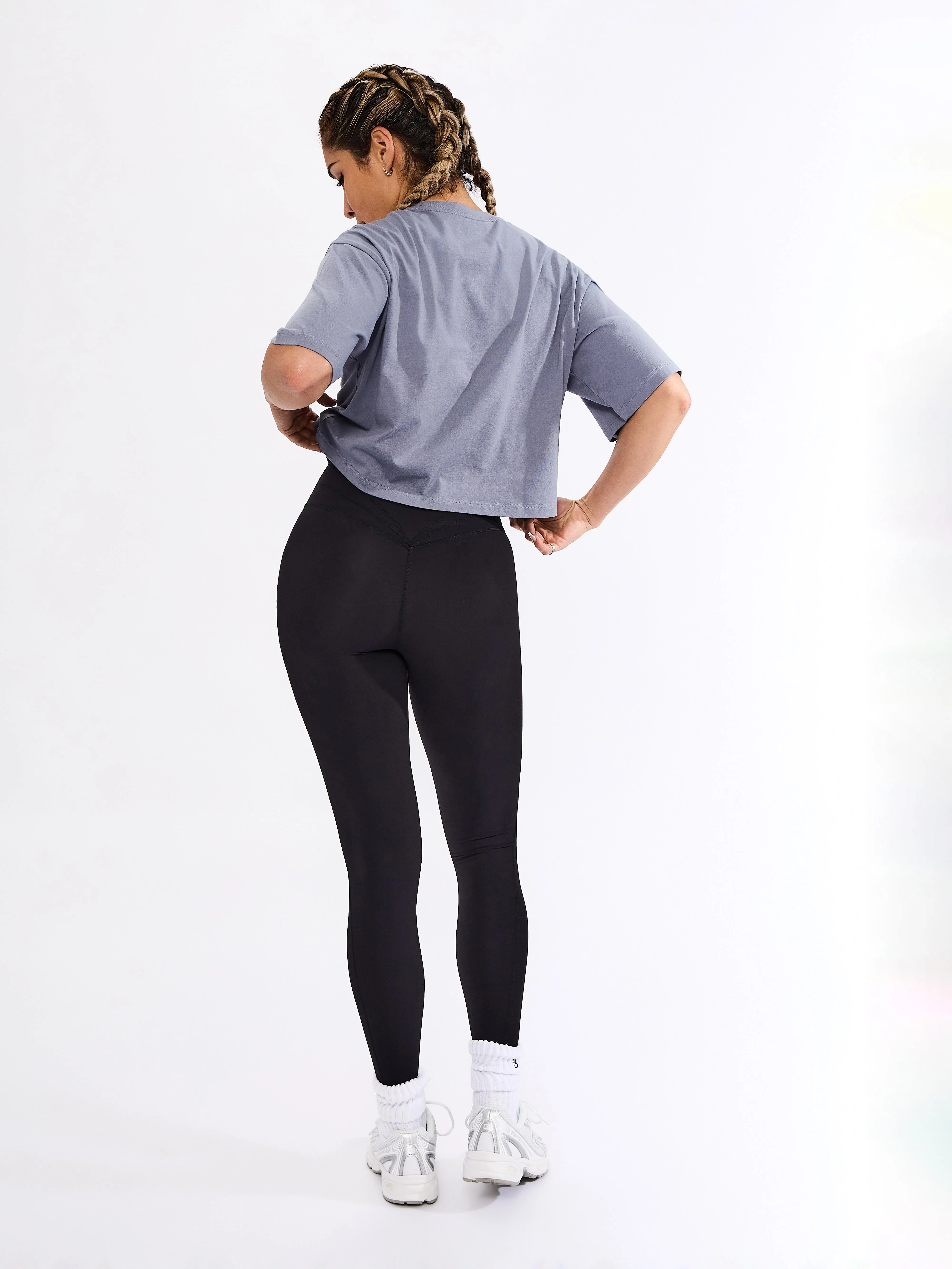 One More Crop Tee - Sterling - Image 3