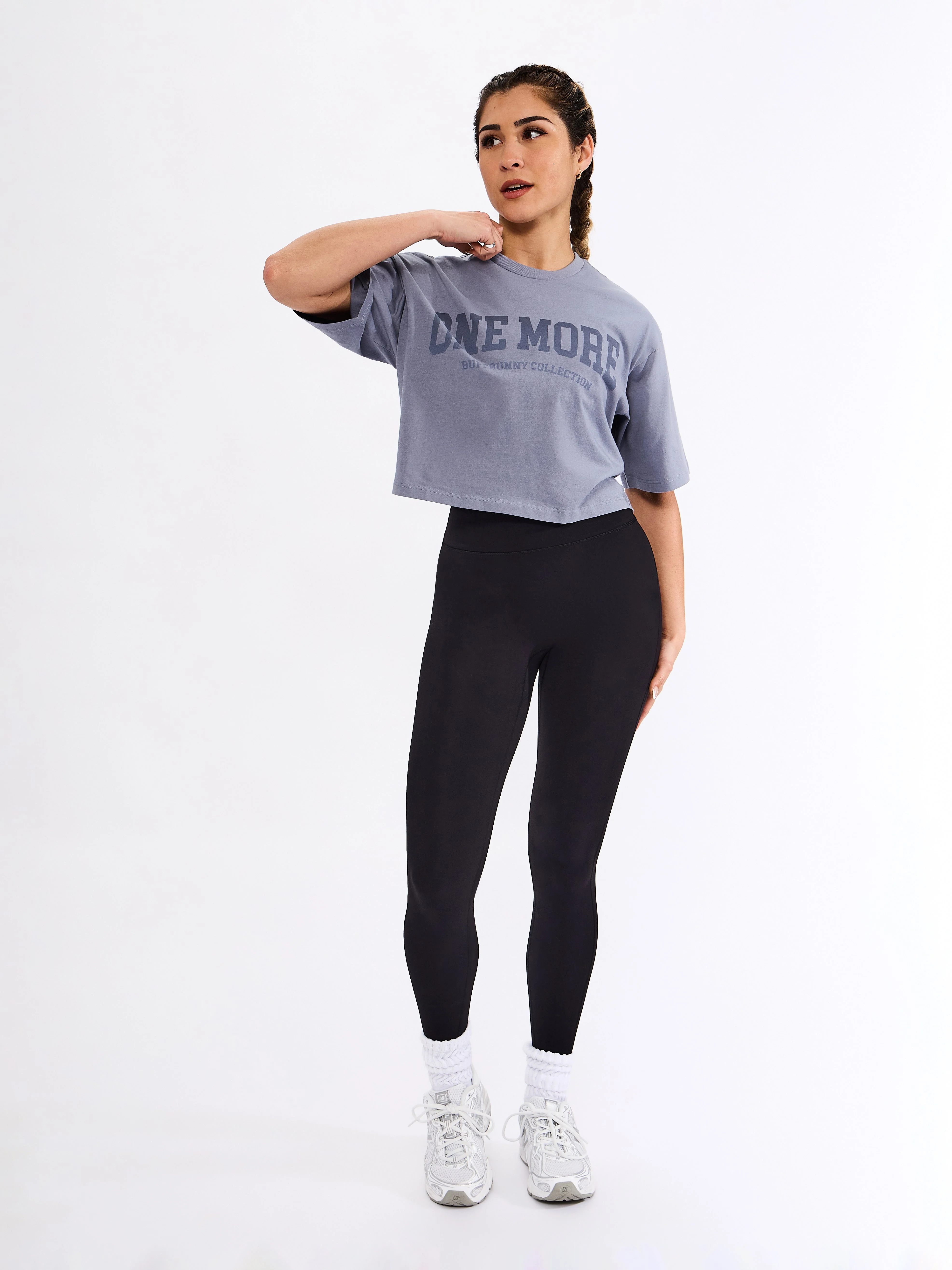 One More Crop Tee - Sterling - Image 4