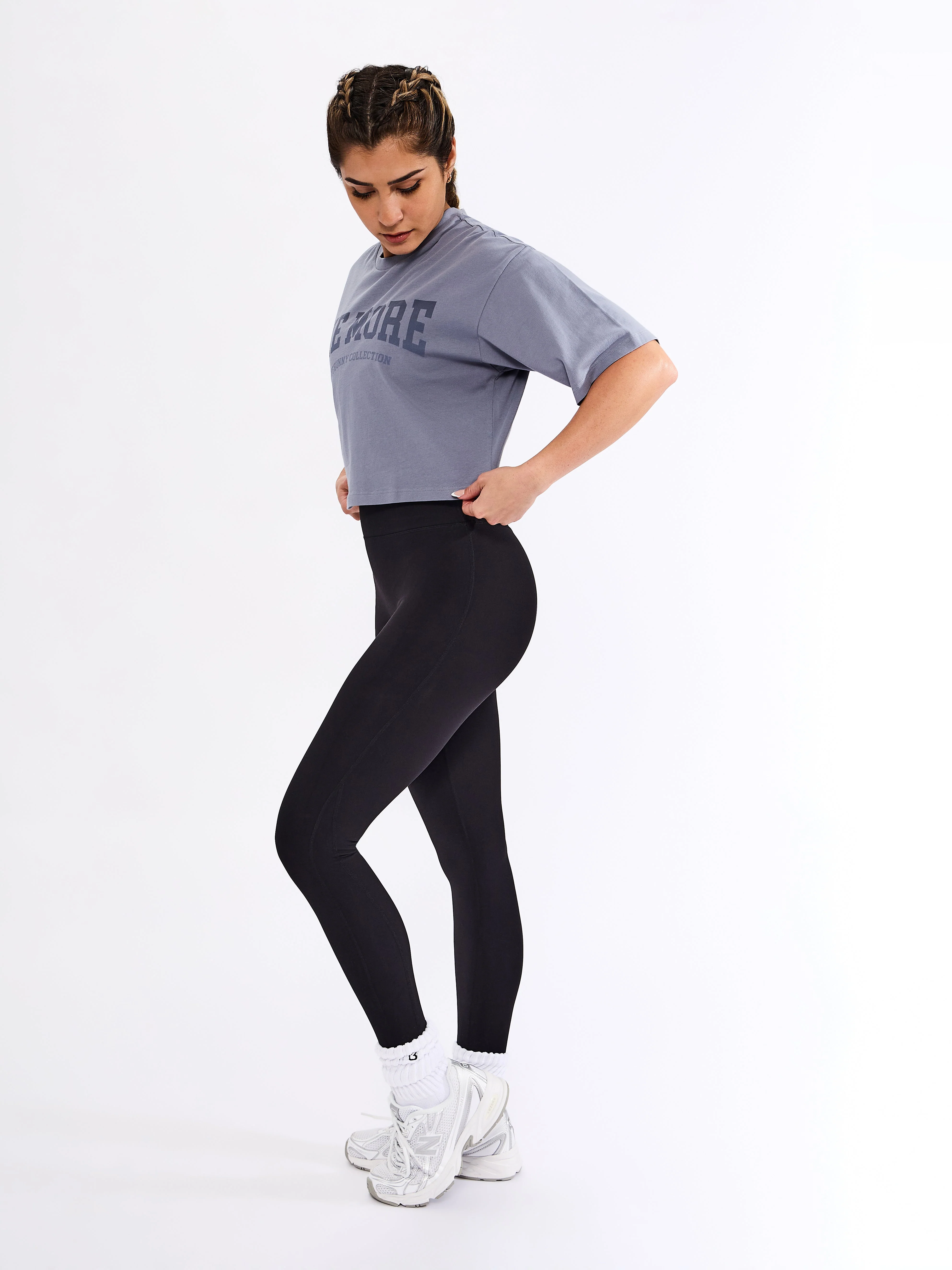 One More Crop Tee - Sterling - Image 5