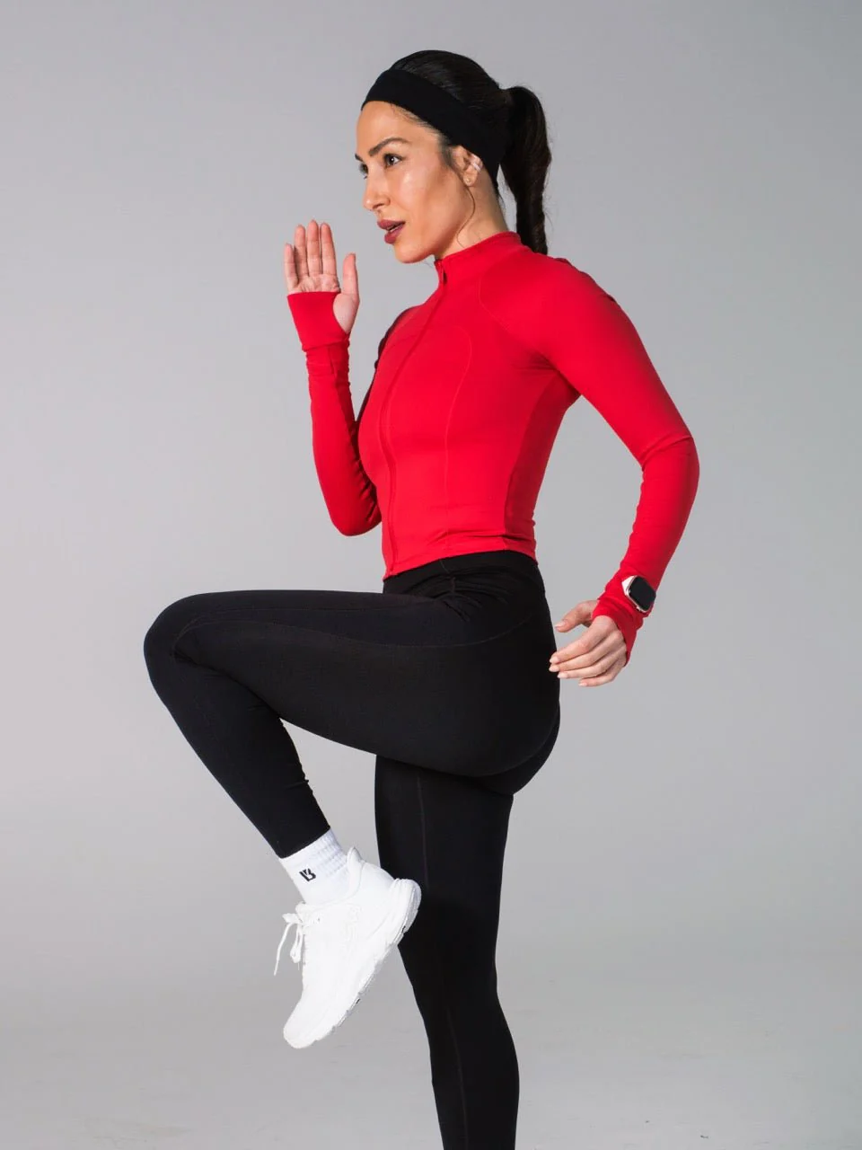 Phantom Hip Jacket - Lipstick Red - Image 2