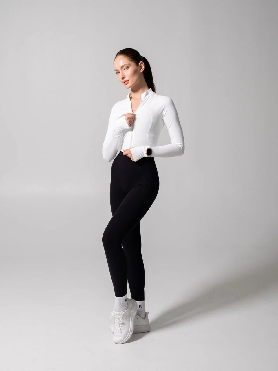Phantom Waist Jacket - White - Image 2
