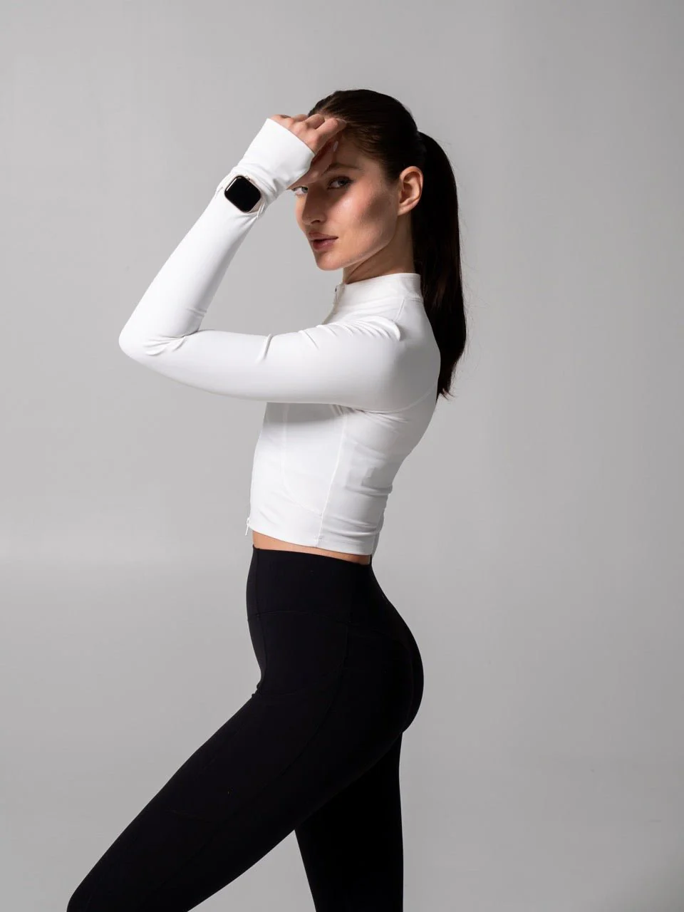 Phantom Waist Jacket - White - Image 3